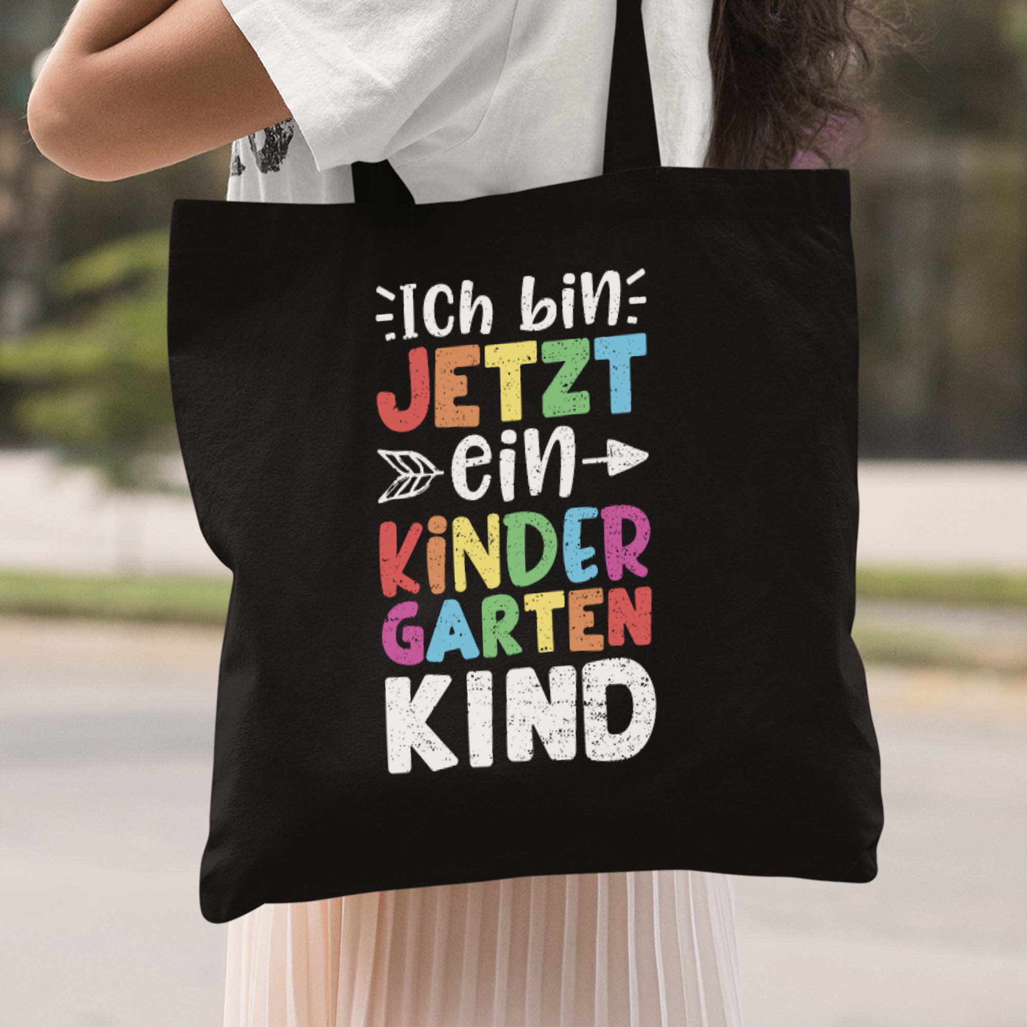 Ich Bin Jetzt Ein Kindergartenkind Stoffbeutel - DESIGNSBYJNK5.COM