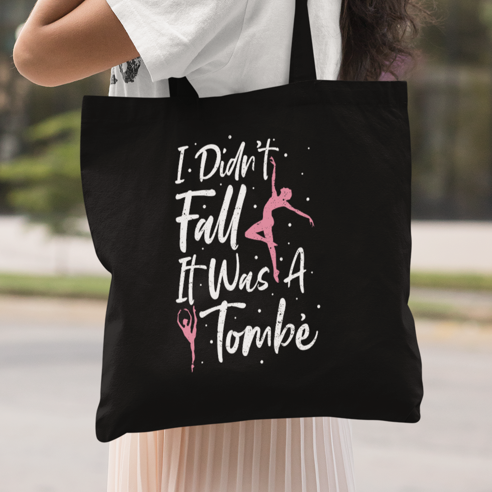 I Didn't Fall It Was A Tombé Stoffbeutel - DESIGNSBYJNK5.COM