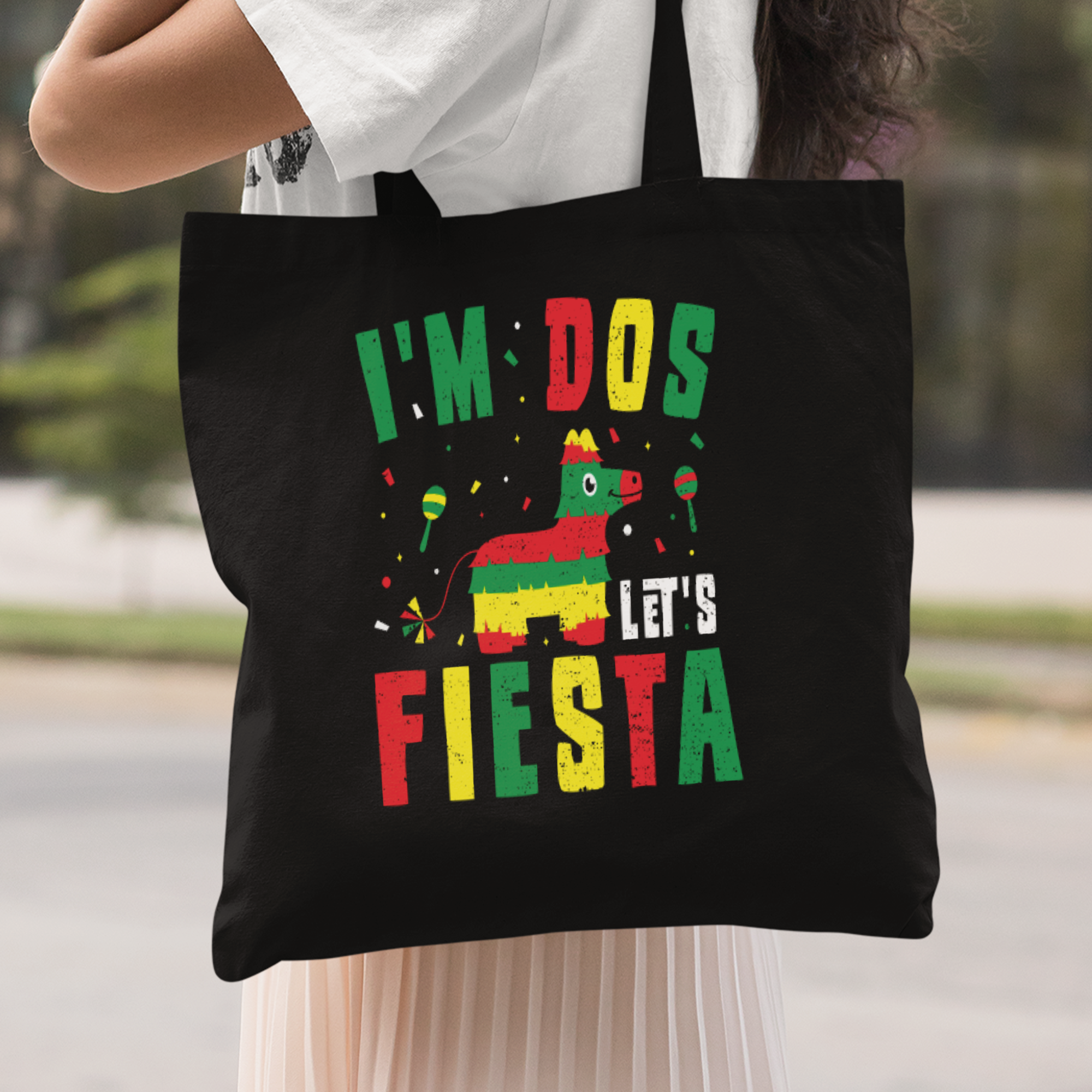 I'm Dos Let's Fiesta Stoffbeutel - DESIGNSBYJNK5.COM