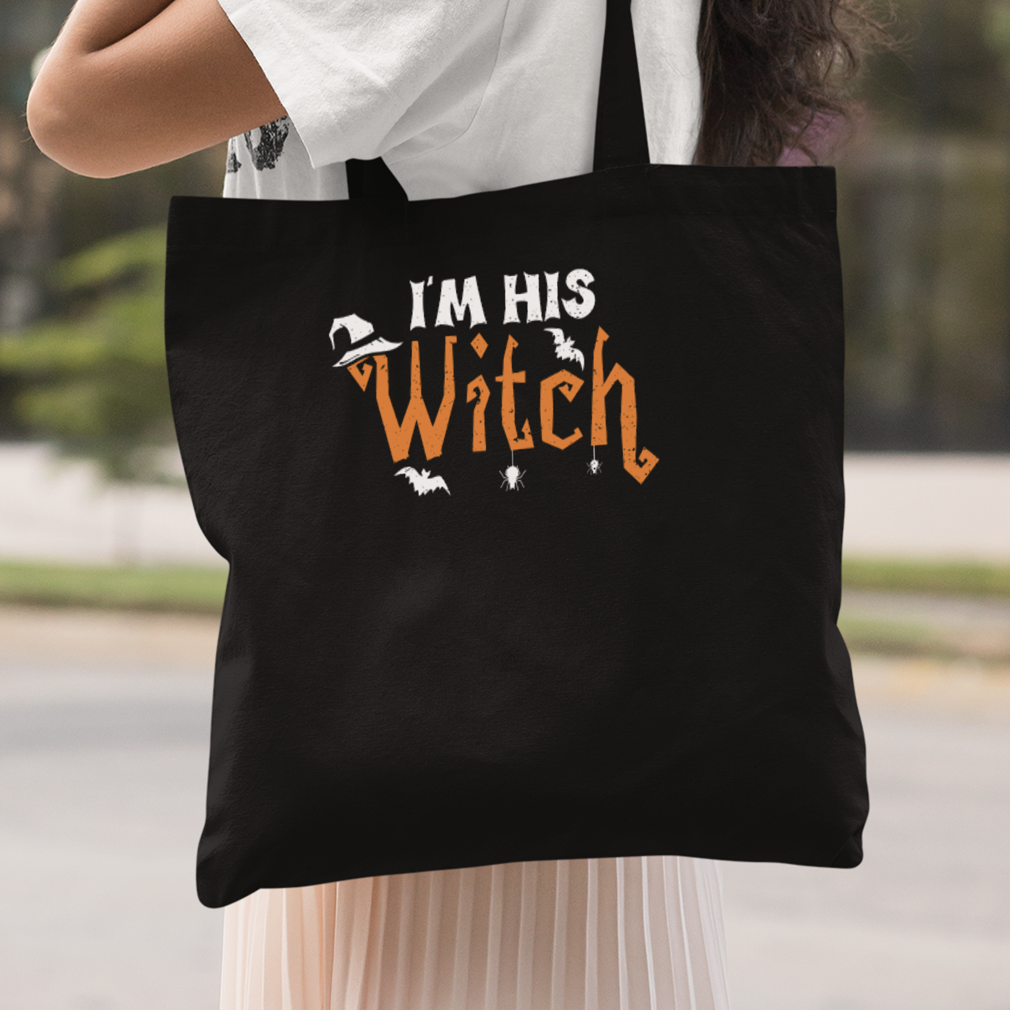 I'm His Witch Stoffbeutel - DESIGNSBYJNK5.COM