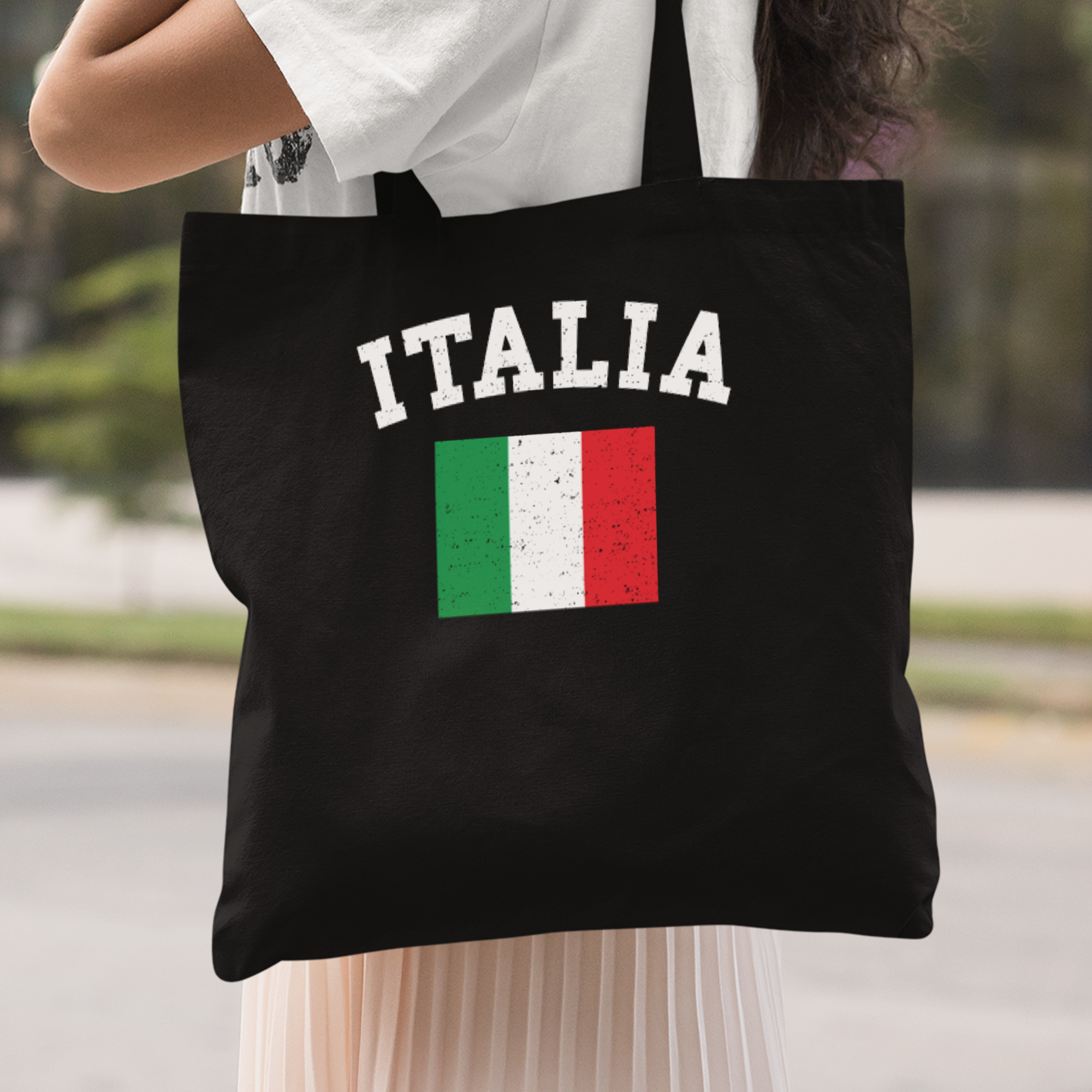 Italia Flag Stoffbeutel - DESIGNSBYJNK5.COM