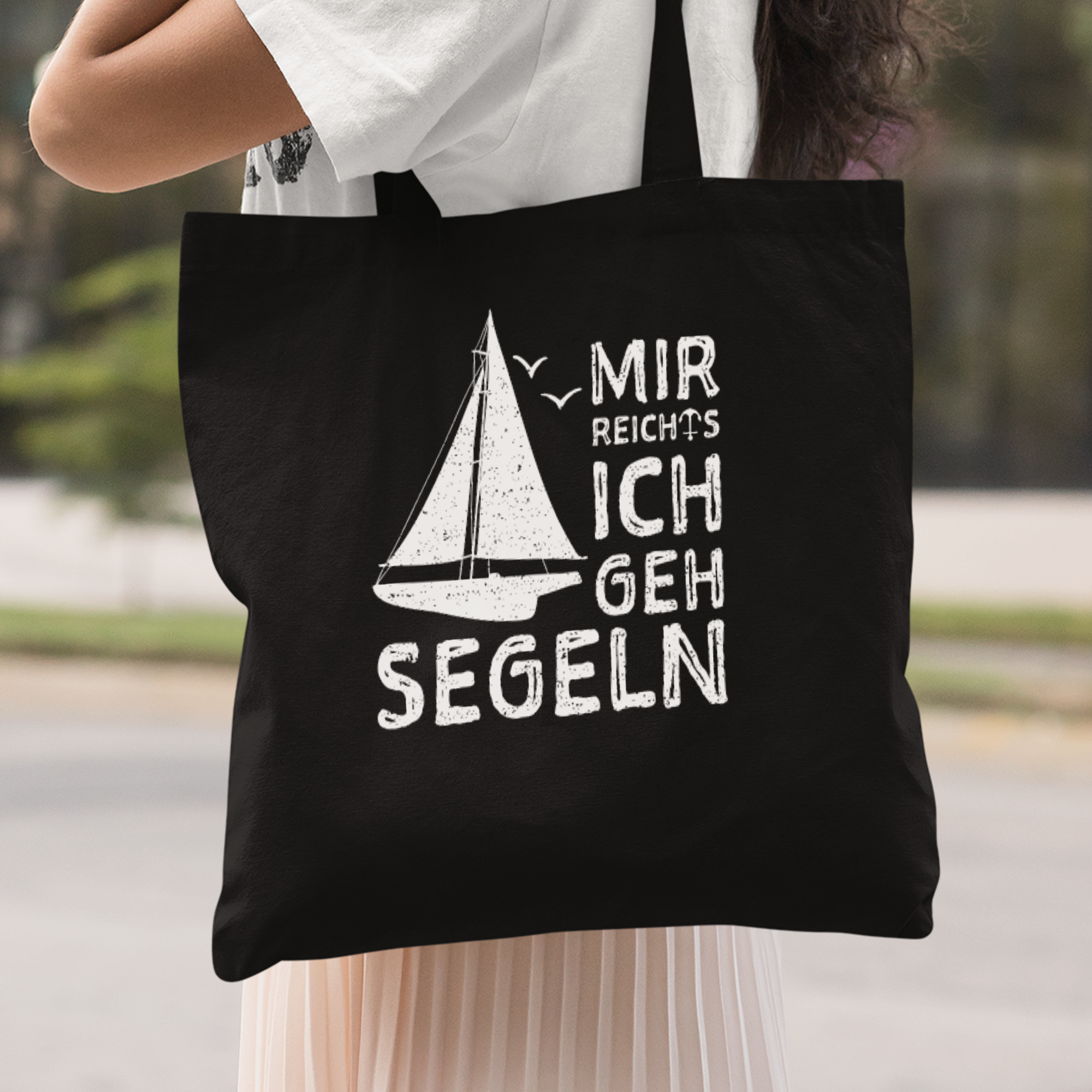 Mir Reichts Ich geh Segeln Stoffbeutel - DESIGNSBYJNK5.COM