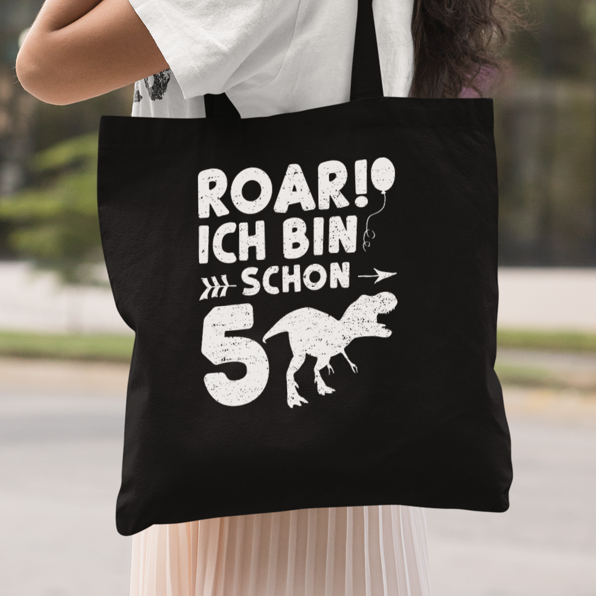 Roar Ich Bin Schon 5 Stoffbeutel - DESIGNSBYJNK5.COM