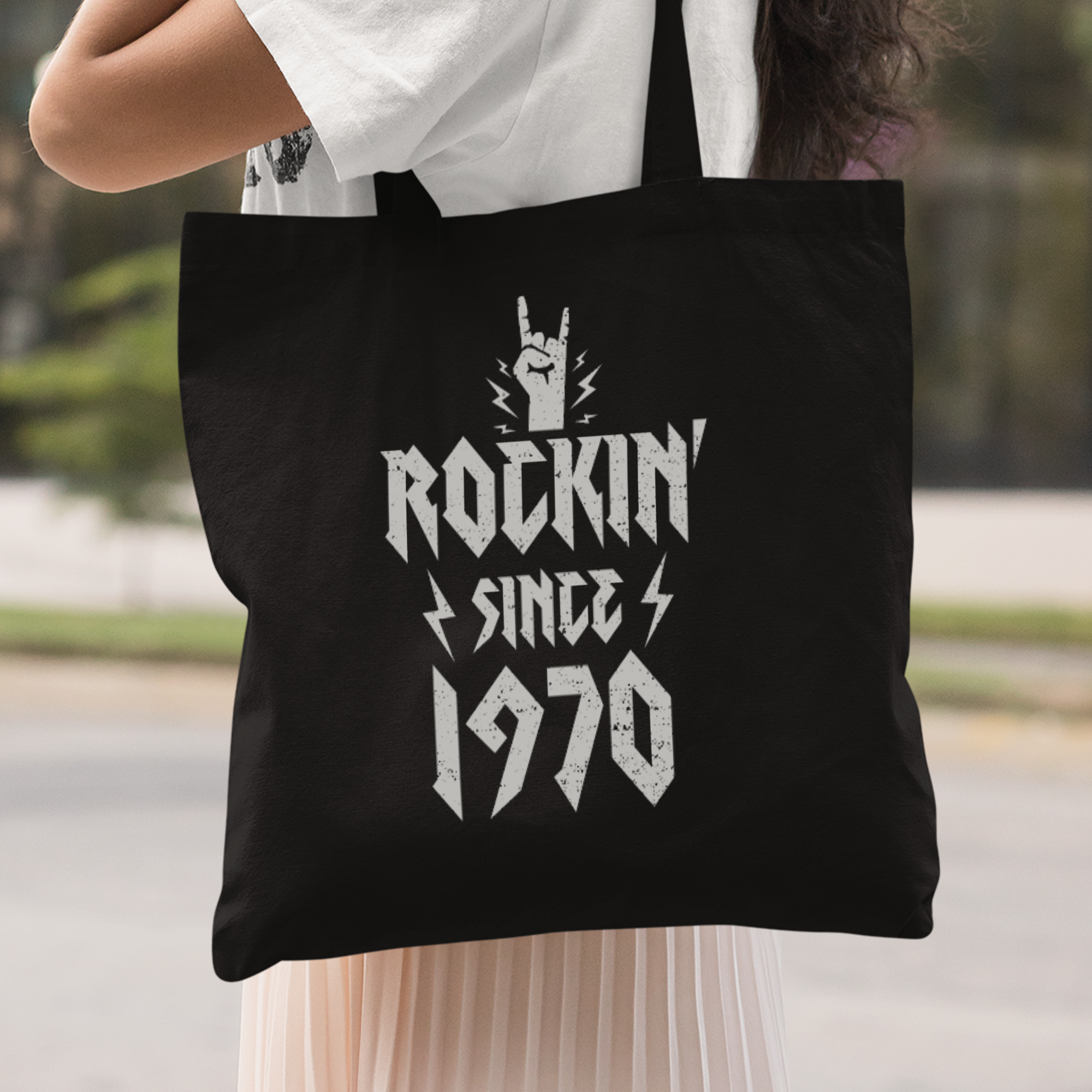 Rockin Since 1970 Stoffbeutel - DESIGNSBYJNK5.COM