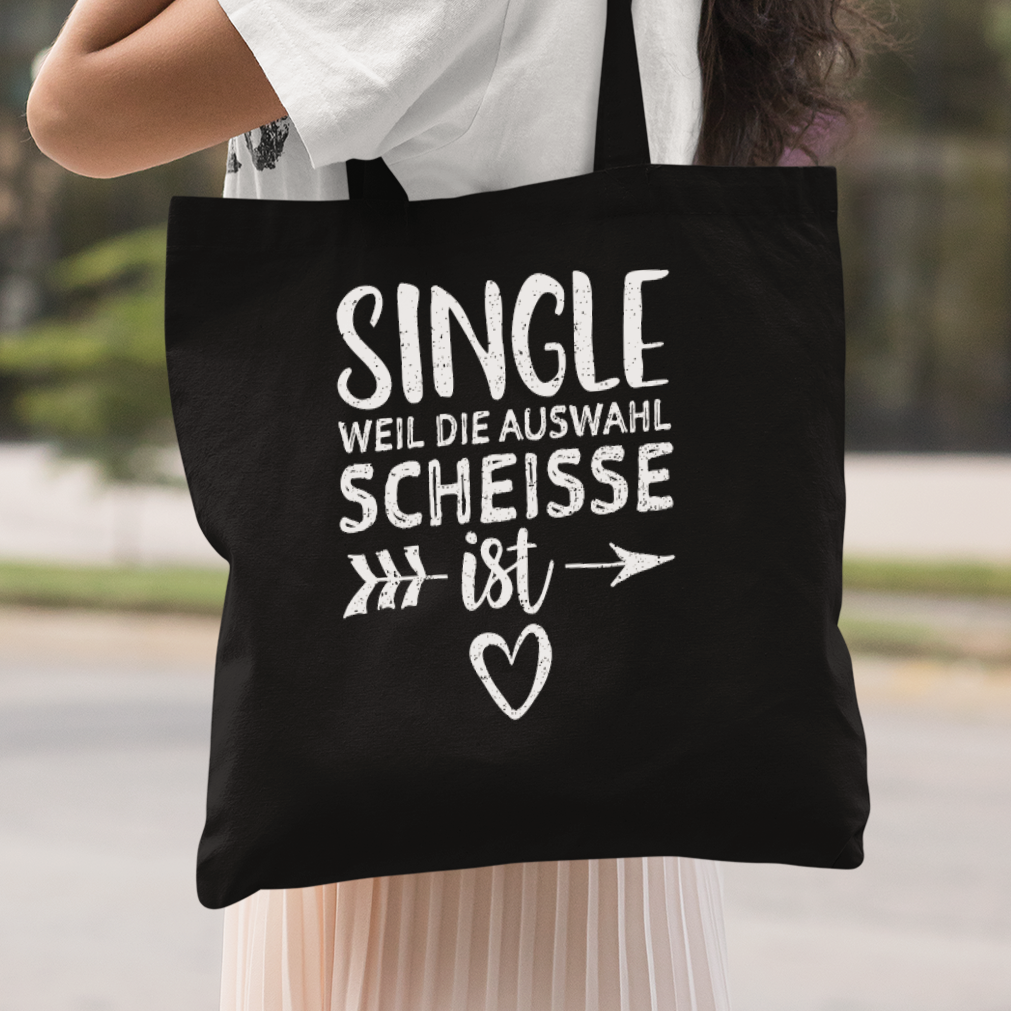 Single Weil Die Auswahl Scheisse Ist Stoffbeutel - DESIGNSBYJNK5.COM