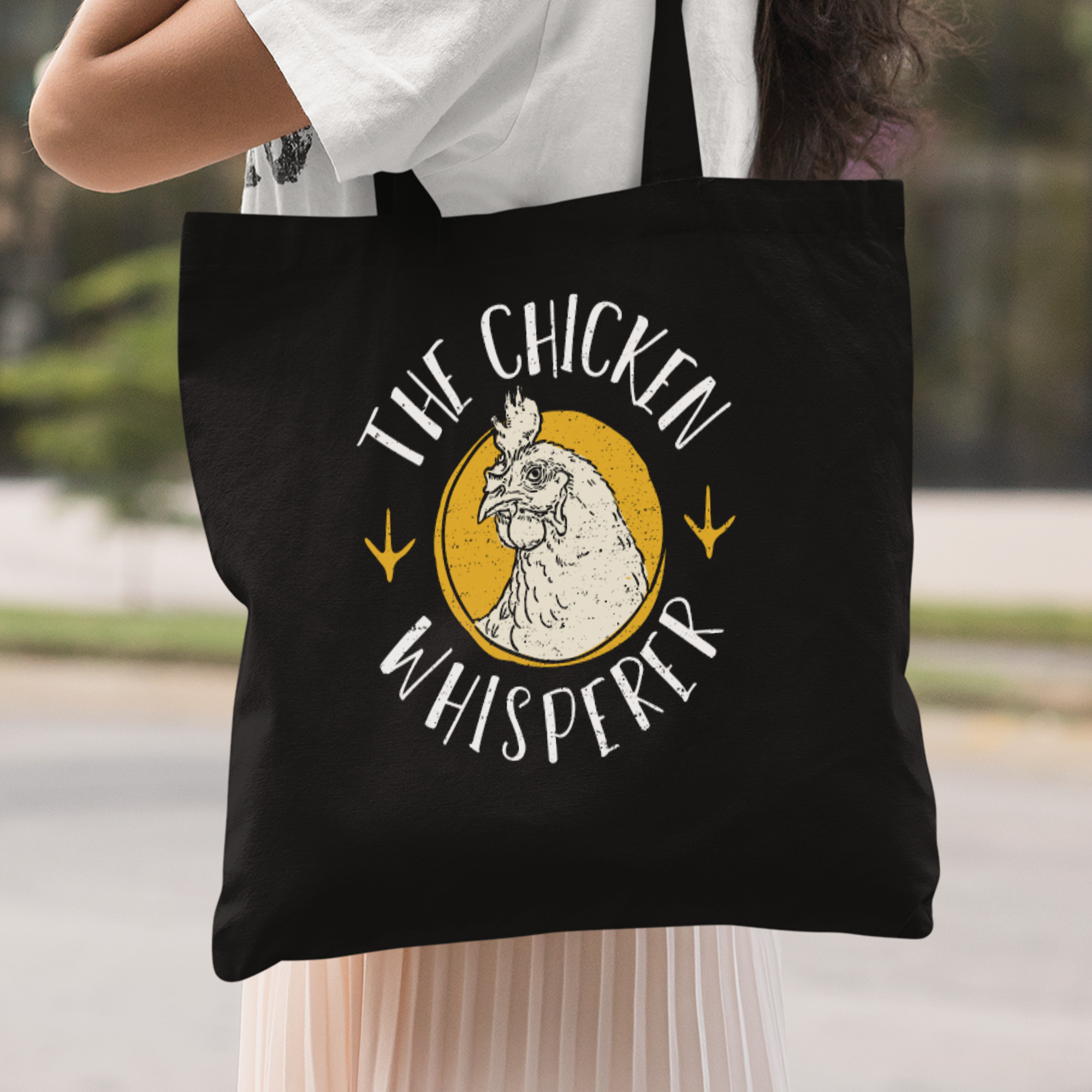 The Chicken Whisperer Stoffbeutel - DESIGNSBYJNK5.COM