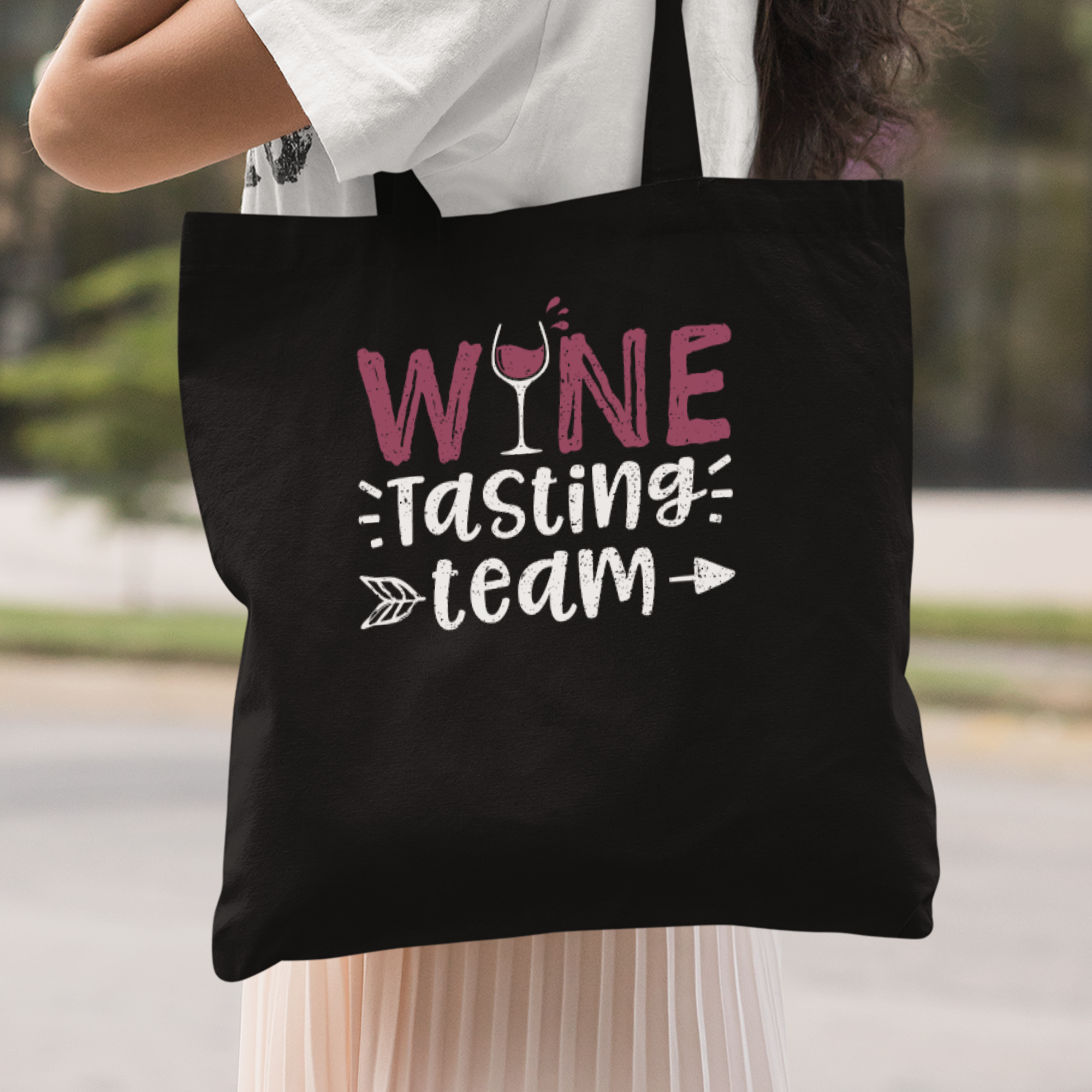 Wine Tasting Team Stoffbeutel - DESIGNSBYJNK5.COM