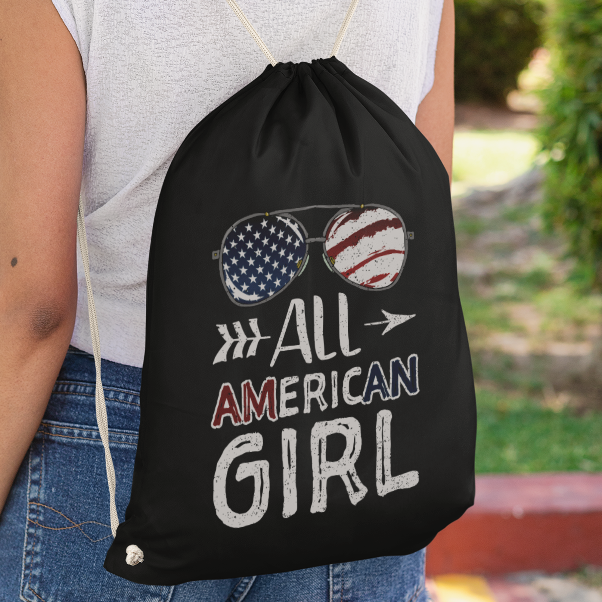 All American Girl Turnbeutel - DESIGNSBYJNK5.COM