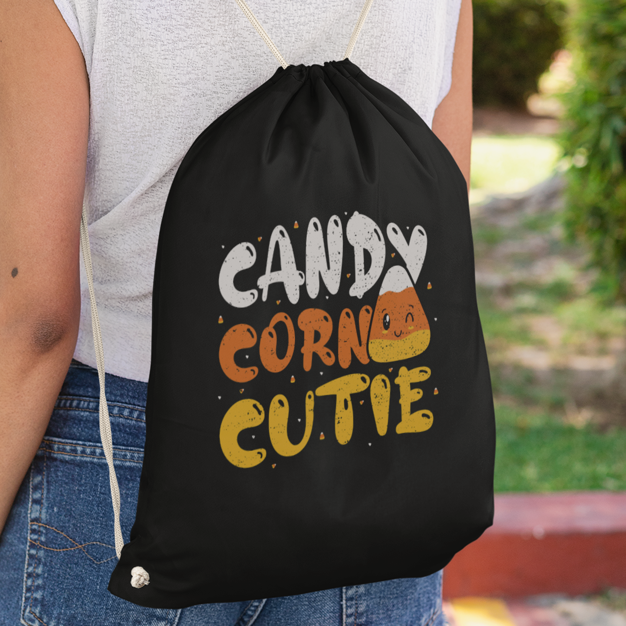 Candy Corn Cutie Turnbeutel - DESIGNSBYJNK5.COM