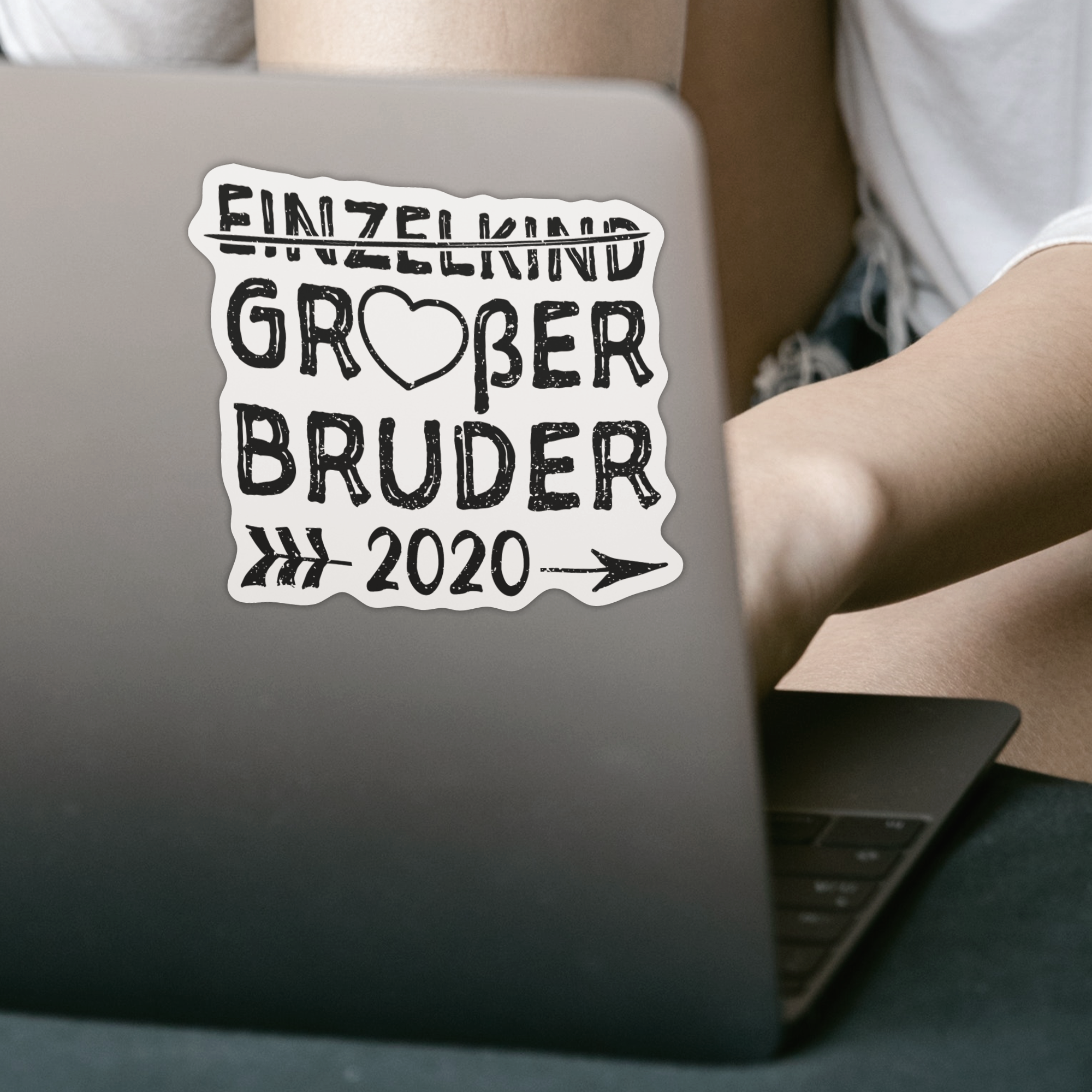 Einzelkind Großer Bruder Sticker - DESIGNSBYJNK5.COM