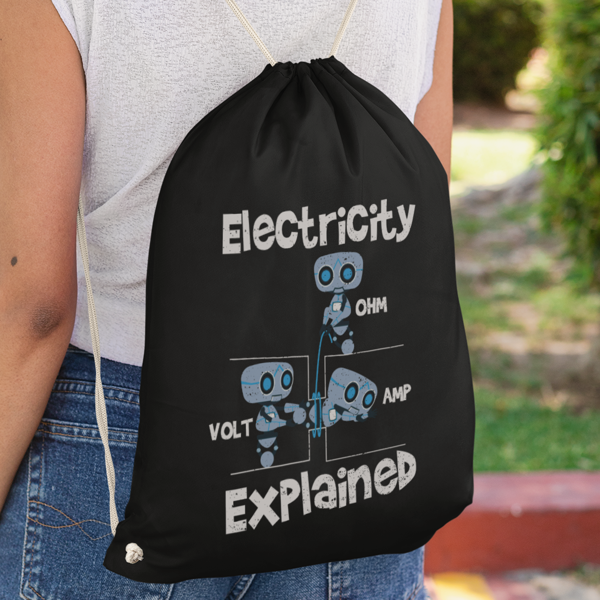 Electricity Explained Turnbeutel - DESIGNSBYJNK5.COM