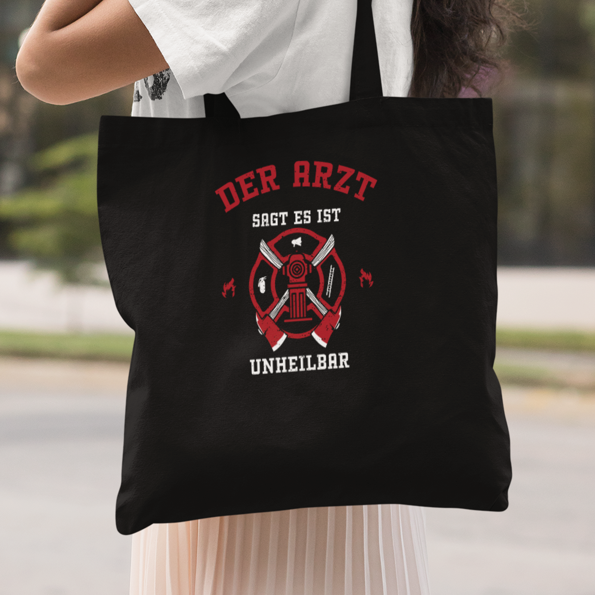 Der Arzt Sagt Es Ist Unheilbar Stoffbeutel - DESIGNSBYJNK5.COM