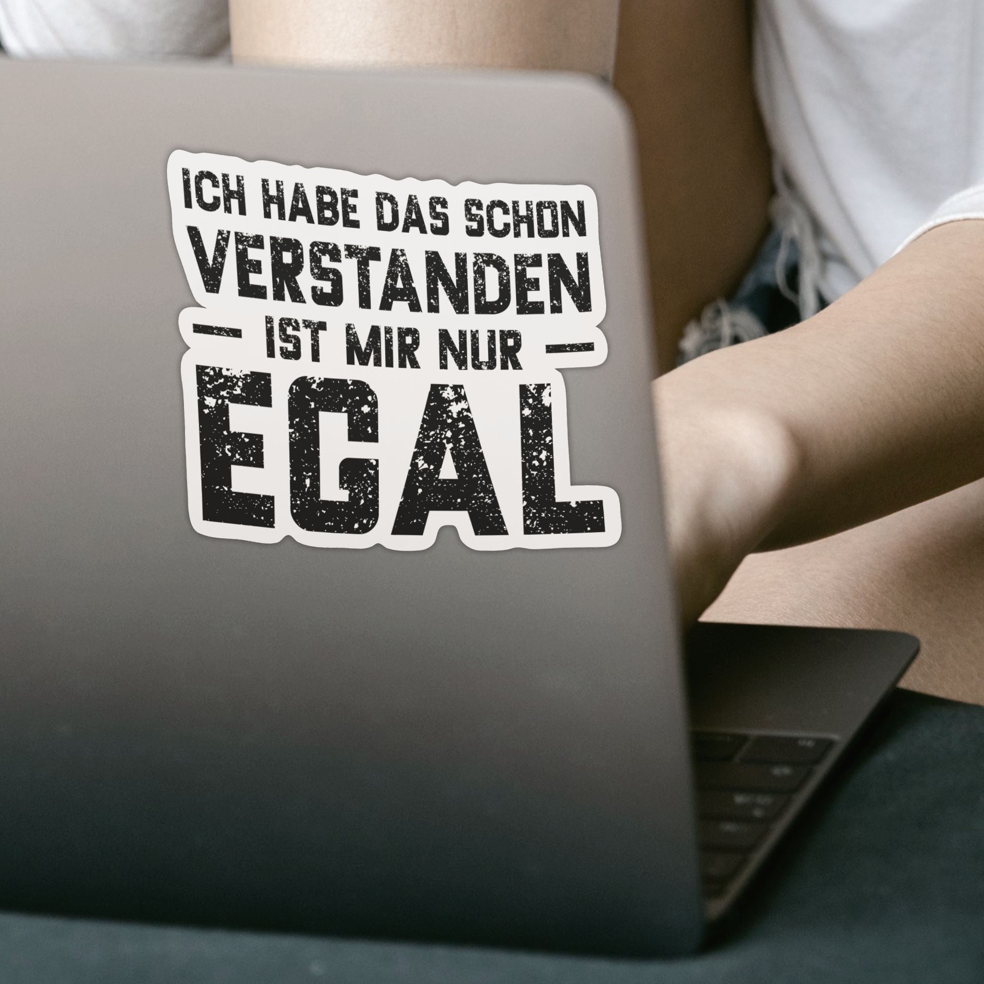 Ich Habe Das Schon Verstanden Ist Mir Nur Egal Sticker - DESIGNSBYJNK5.COM