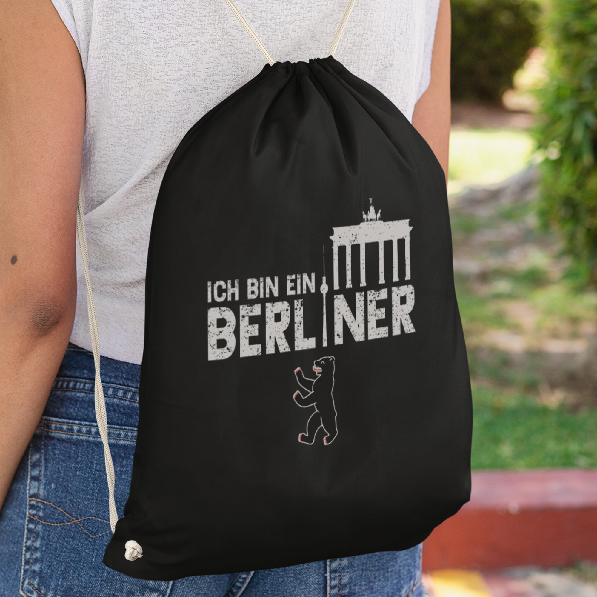 Ich Bin Ein Berliner Turnbeutel - DESIGNSBYJNK5.COM