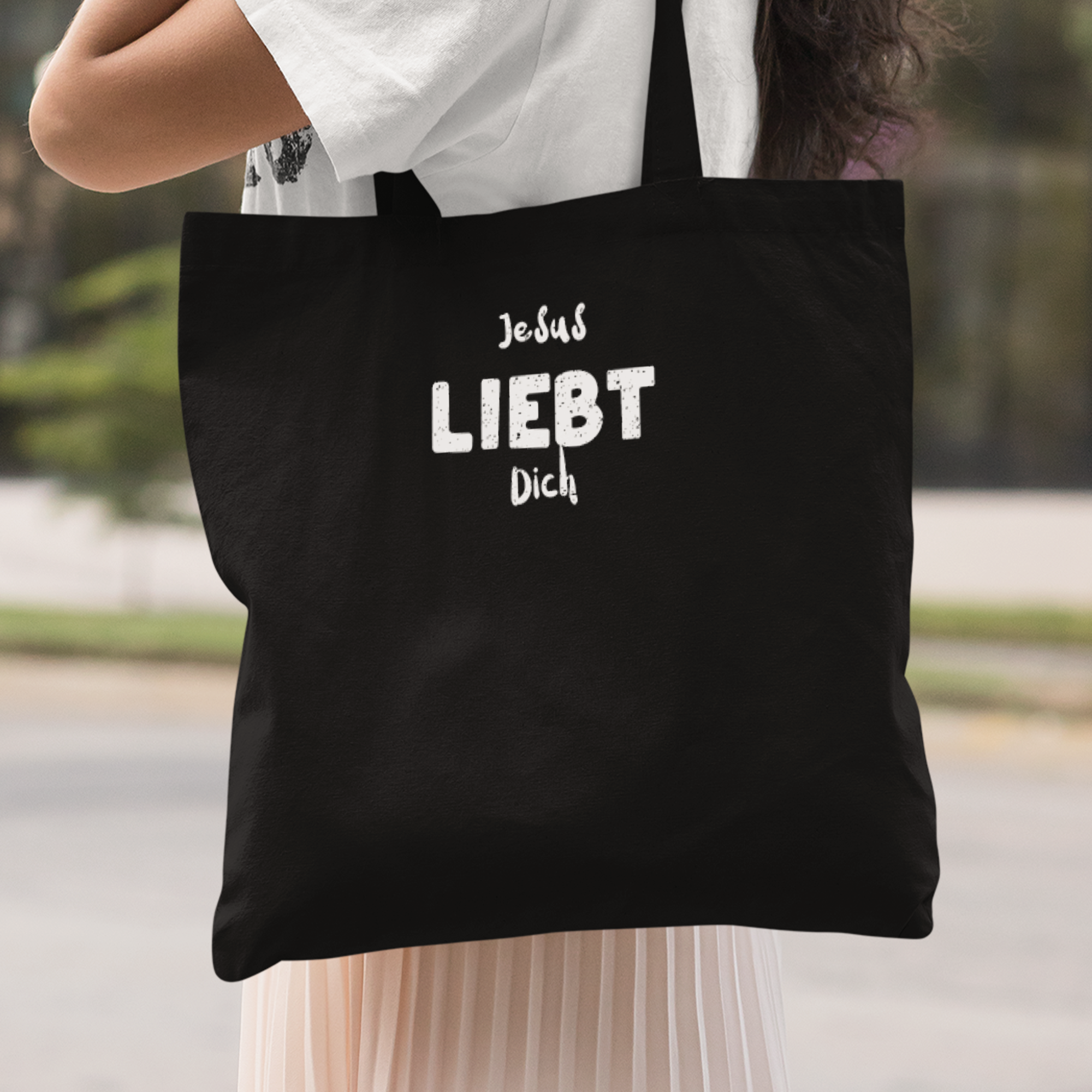 Jesus Liebt Dich Stoffbeutel - DESIGNSBYJNK5.COM