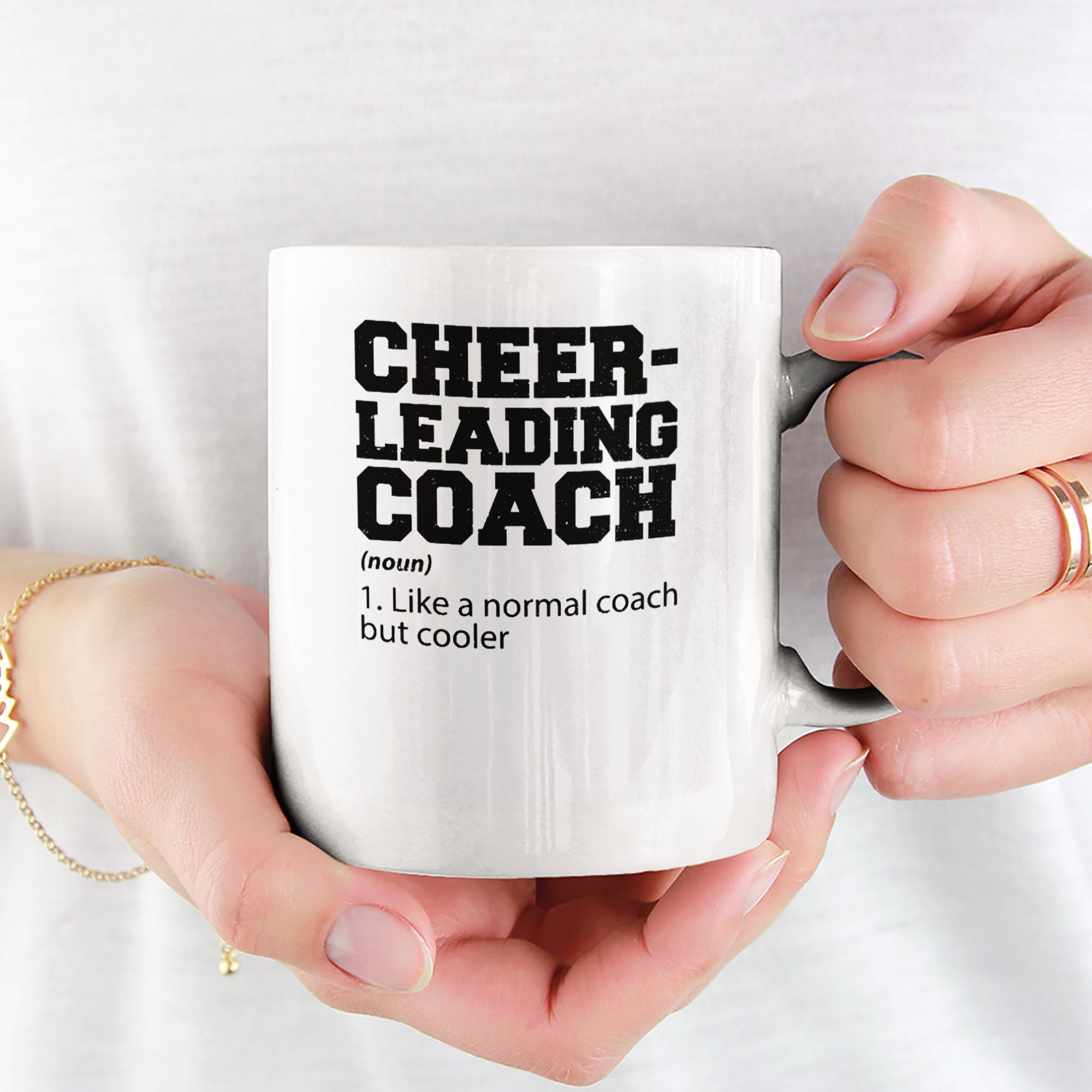Cheerleading Coach Definition Tasse - DESIGNSBYJNK5.COM