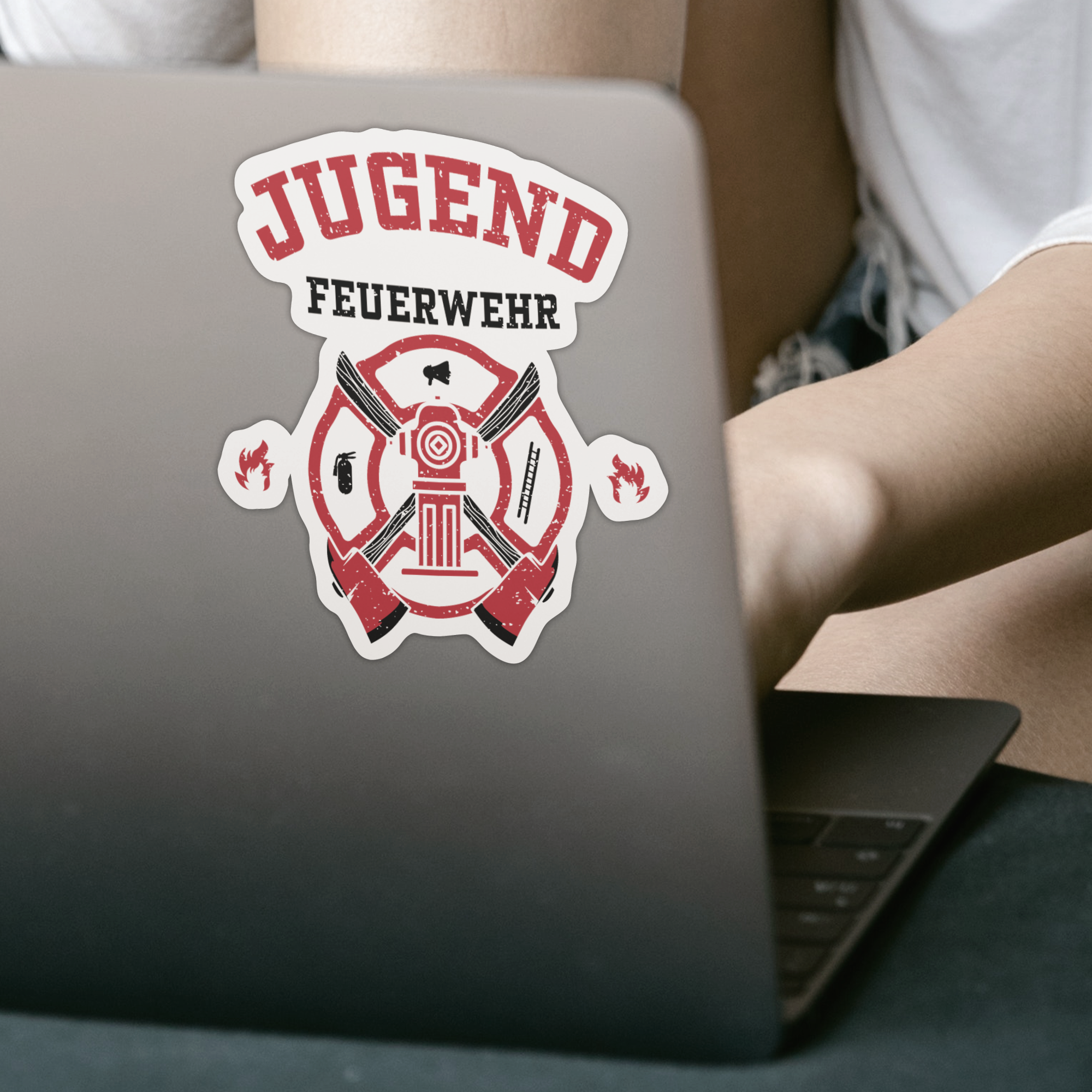 Jugend Feuerwehr Sticker - DESIGNSBYJNK5.COM
