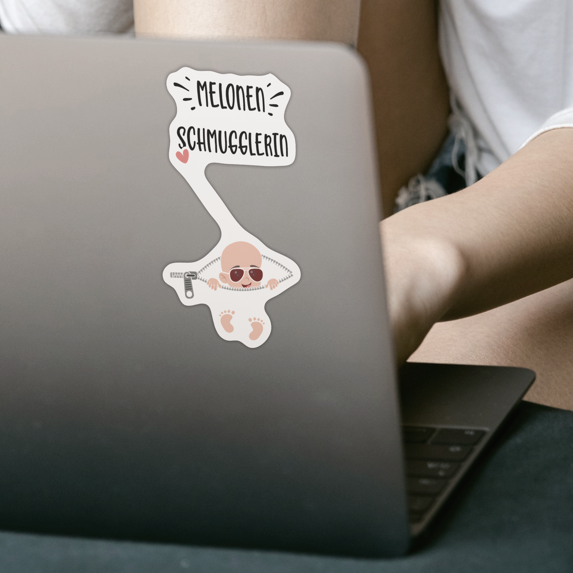 Melonen Schmugglerin Sticker - DESIGNSBYJNK5.COM