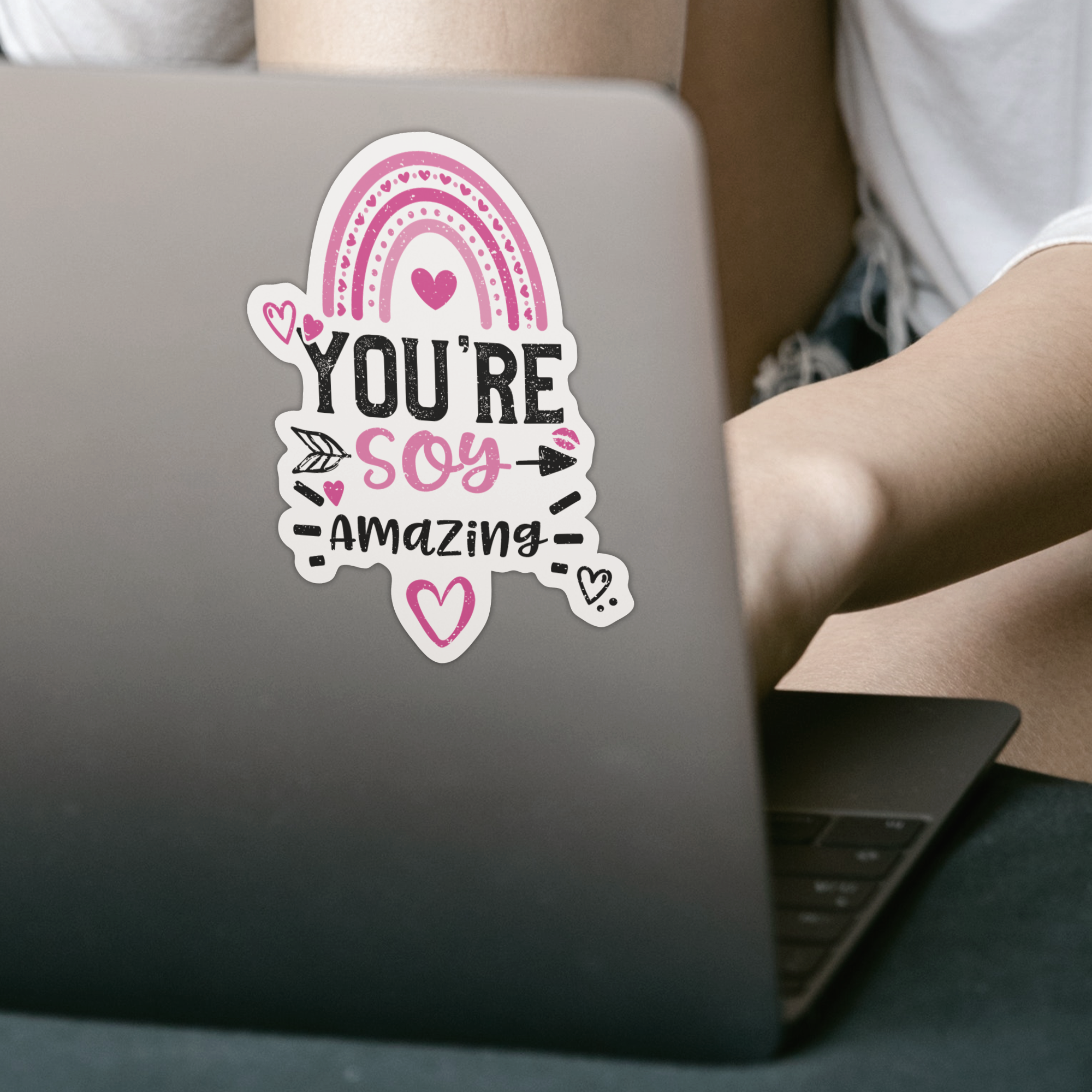 You're Soy Amazing Sticker - DESIGNSBYJNK5.COM