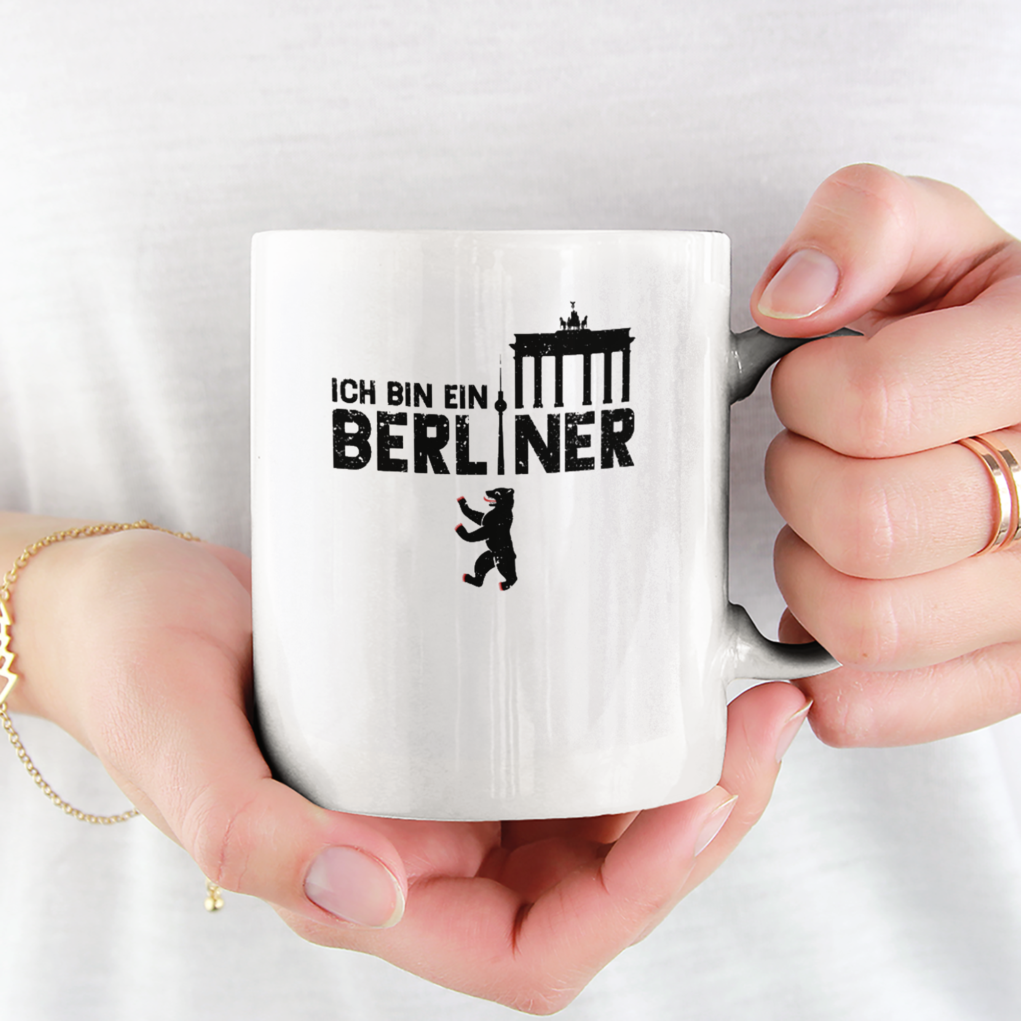 Ich Bin Ein Berliner Tasse - DESIGNSBYJNK5.COM