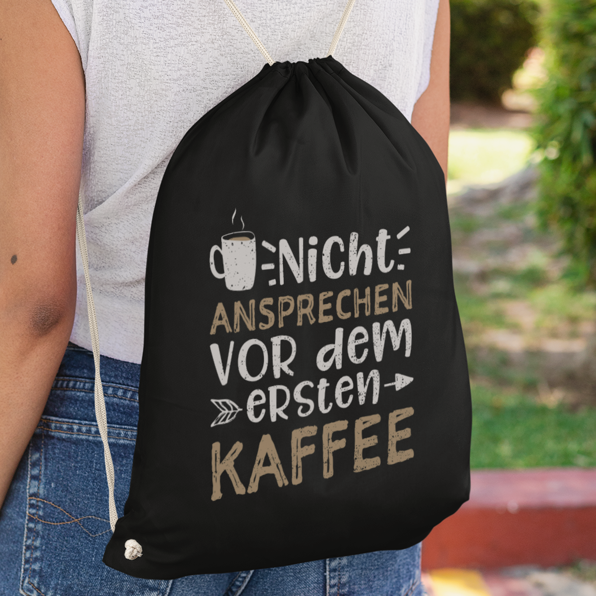 Nicht Ansprechen Vor Dem Ersten Kaffee Turnbeutel - DESIGNSBYJNK5.COM