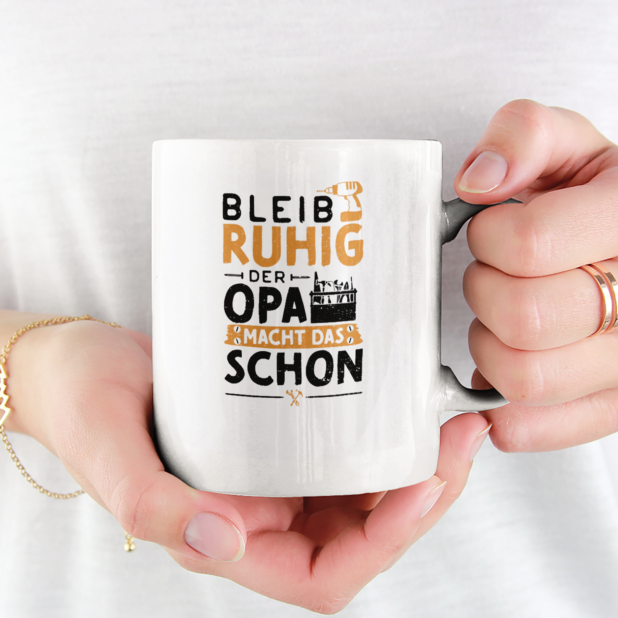 Bleib Ruhig Der Opa Macht Das Schon Tasse - DESIGNSBYJNK5.COM