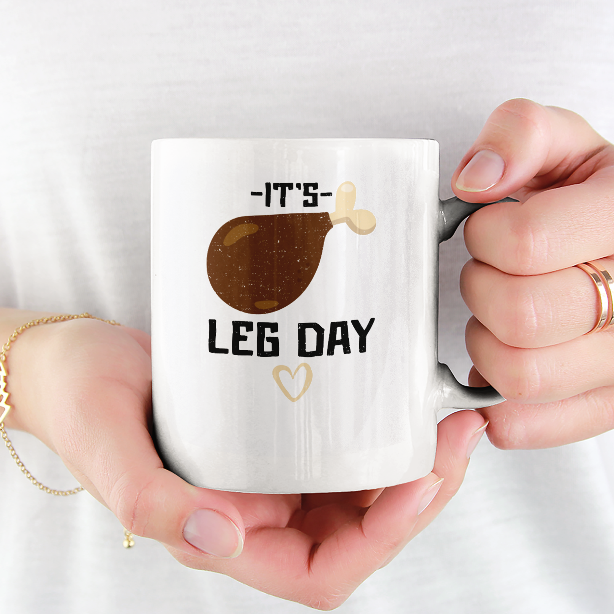 It's Leg Day Tasse - DESIGNSBYJNK5.COM