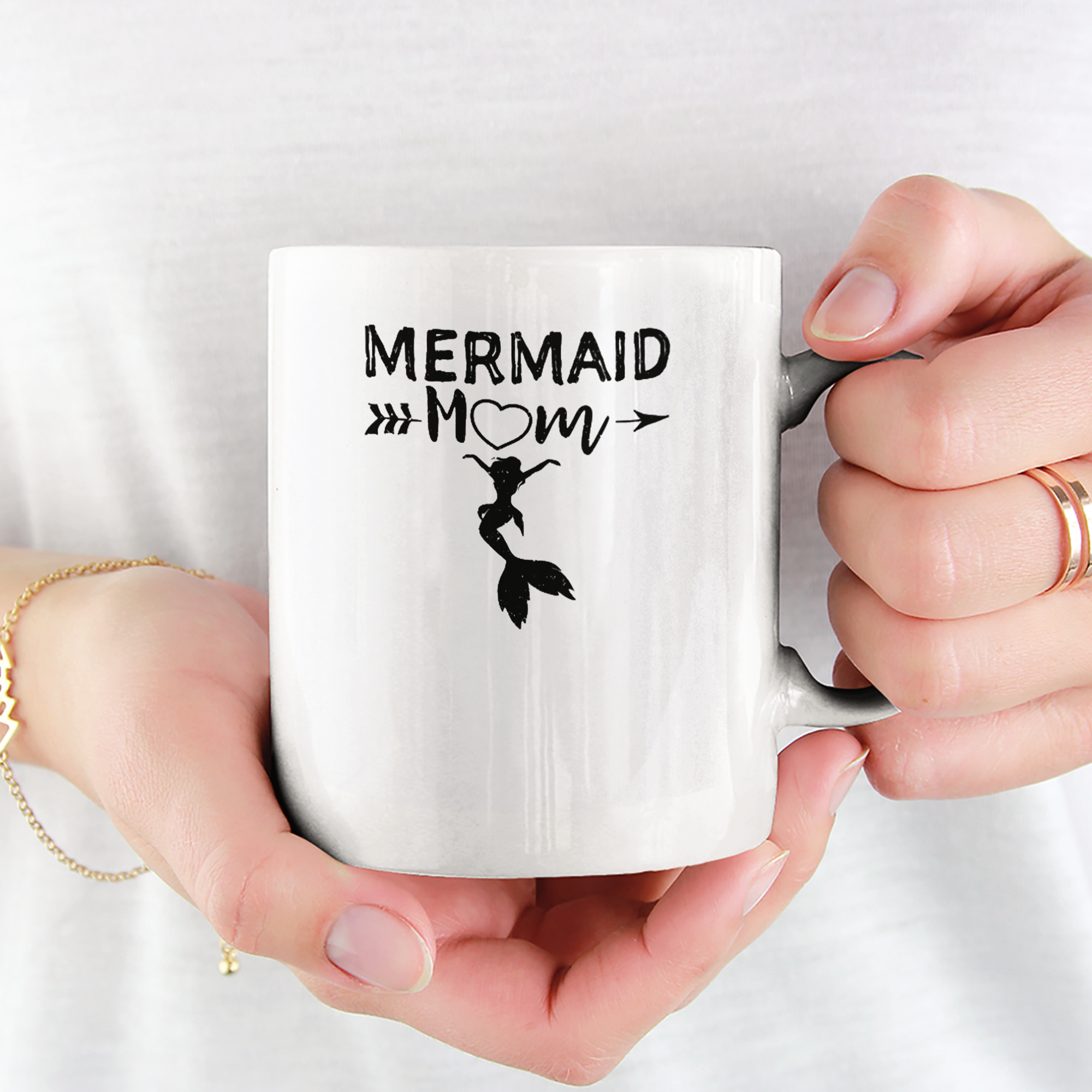 Mermaid Mom Tasse - DESIGNSBYJNK5.COM