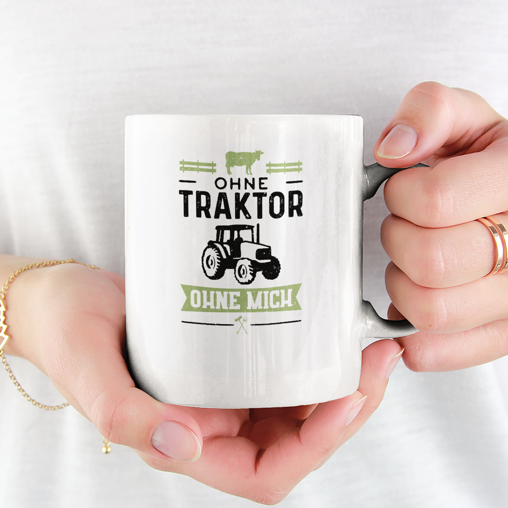 Ohne Traktor Ohne Mich Tasse - DESIGNSBYJNK5.COM