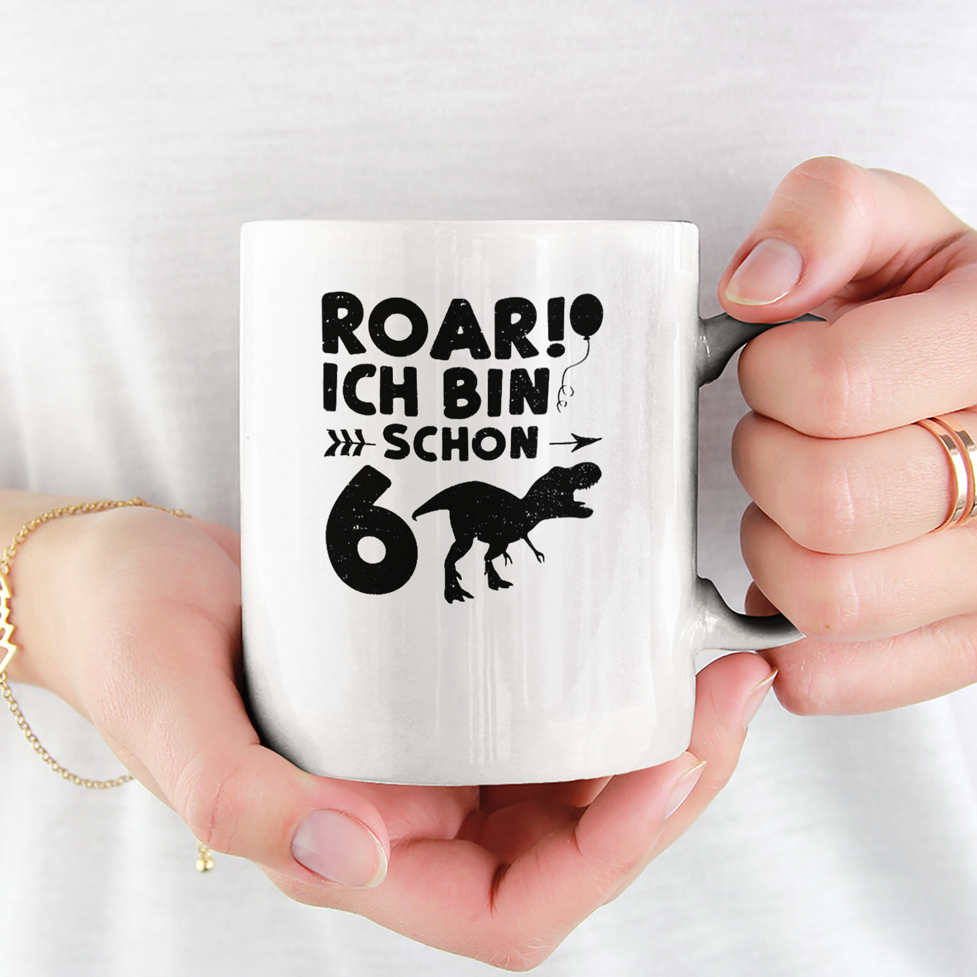 Roar Ich Bin Schon 6 Tasse - DESIGNSBYJNK5.COM