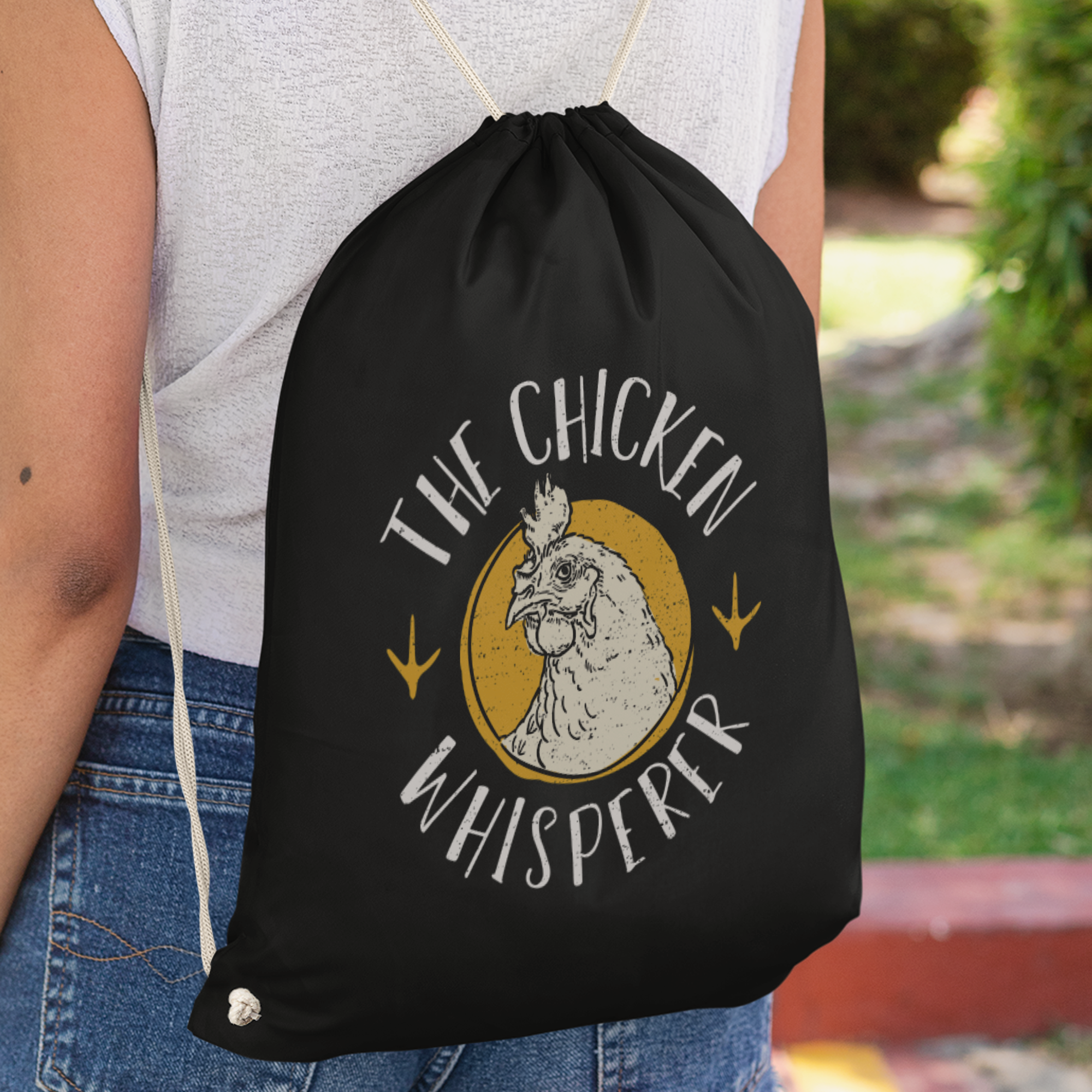The Chicken Whisperer Turnbeutel - DESIGNSBYJNK5.COM