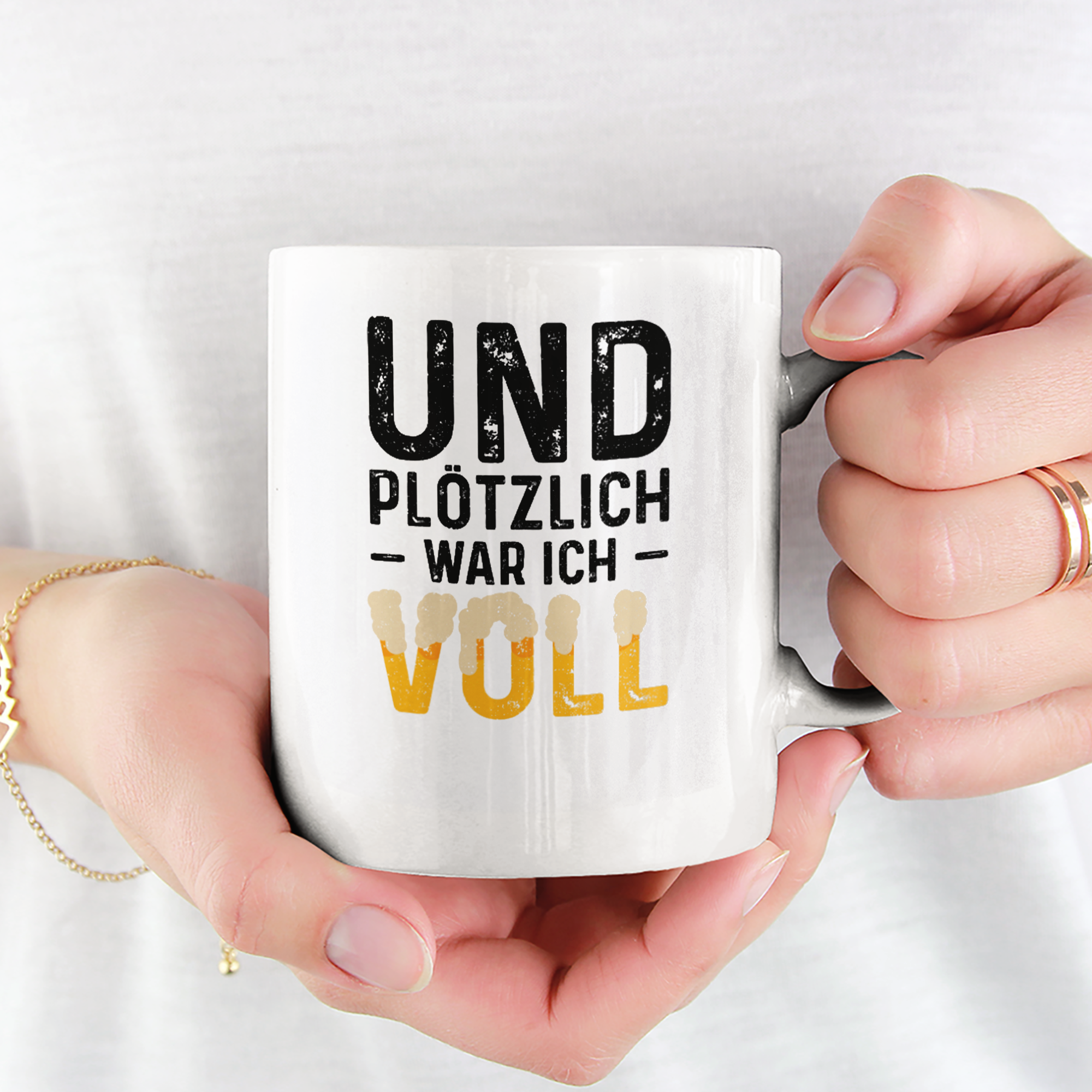 Und Plötzlich War Ich Voll Tasse - DESIGNSBYJNK5.COM