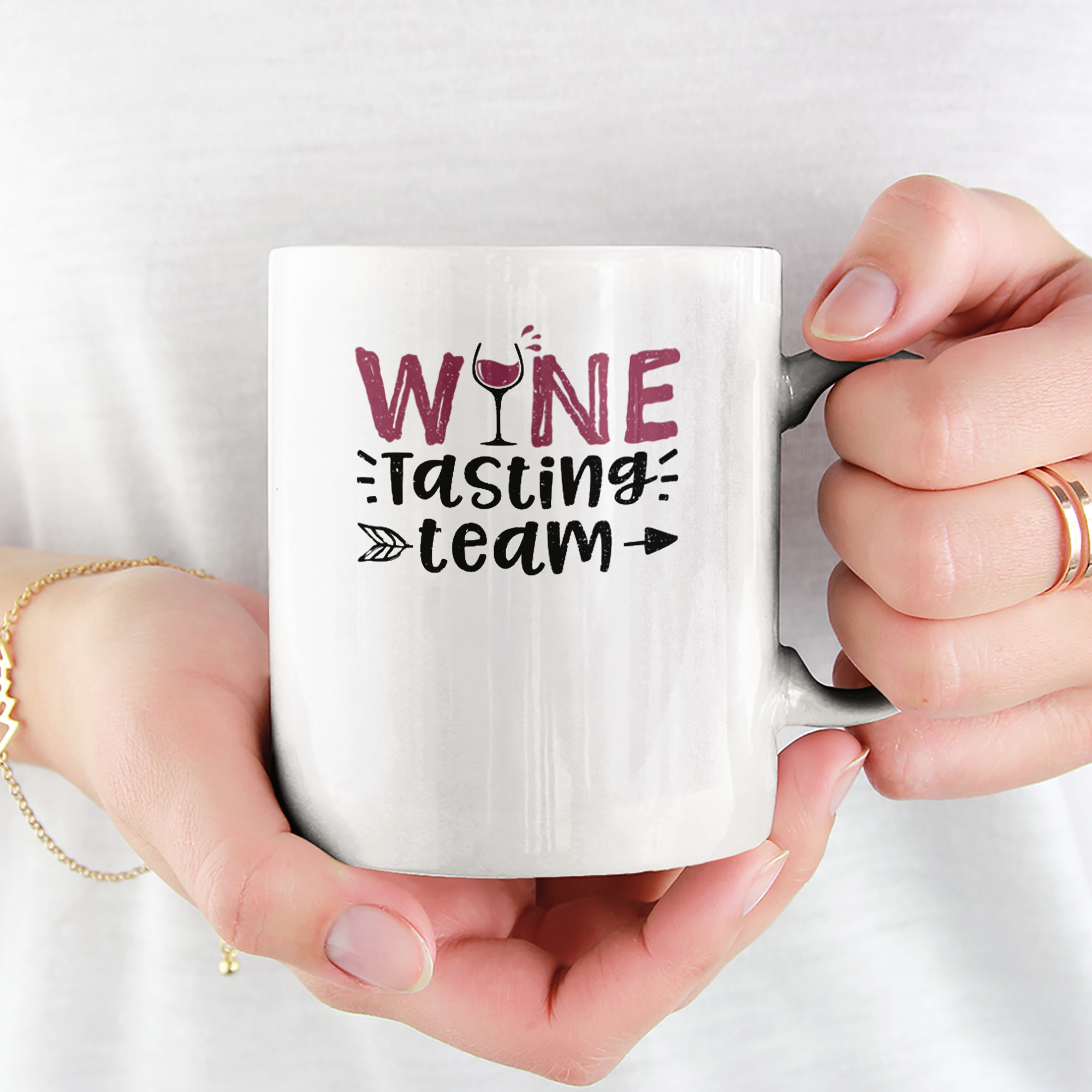 Wine Tasting Team Tasse - DESIGNSBYJNK5.COM