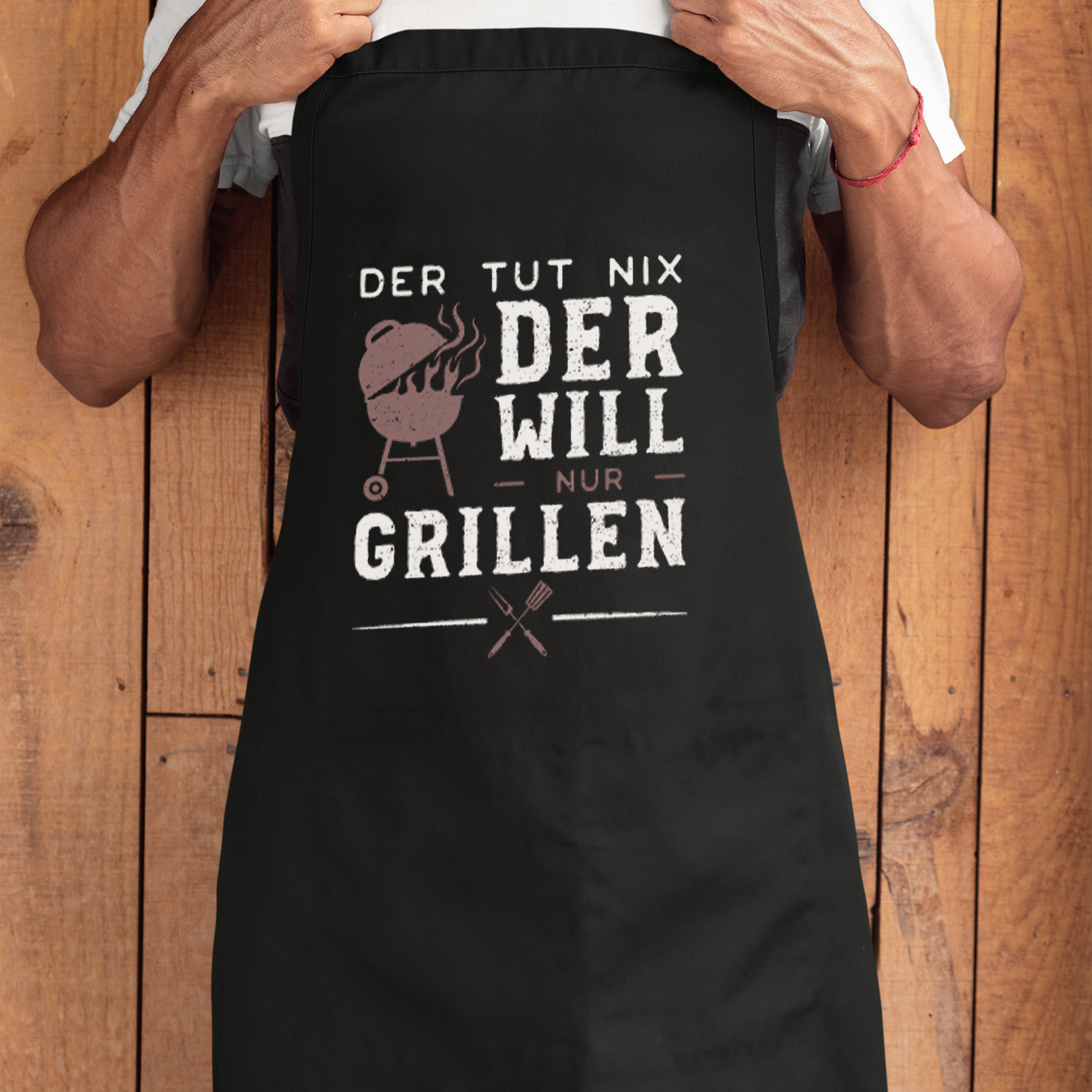 Der Tut Nix Der Will Nur Grillen Grillschürze - DESIGNSBYJNK5.COM