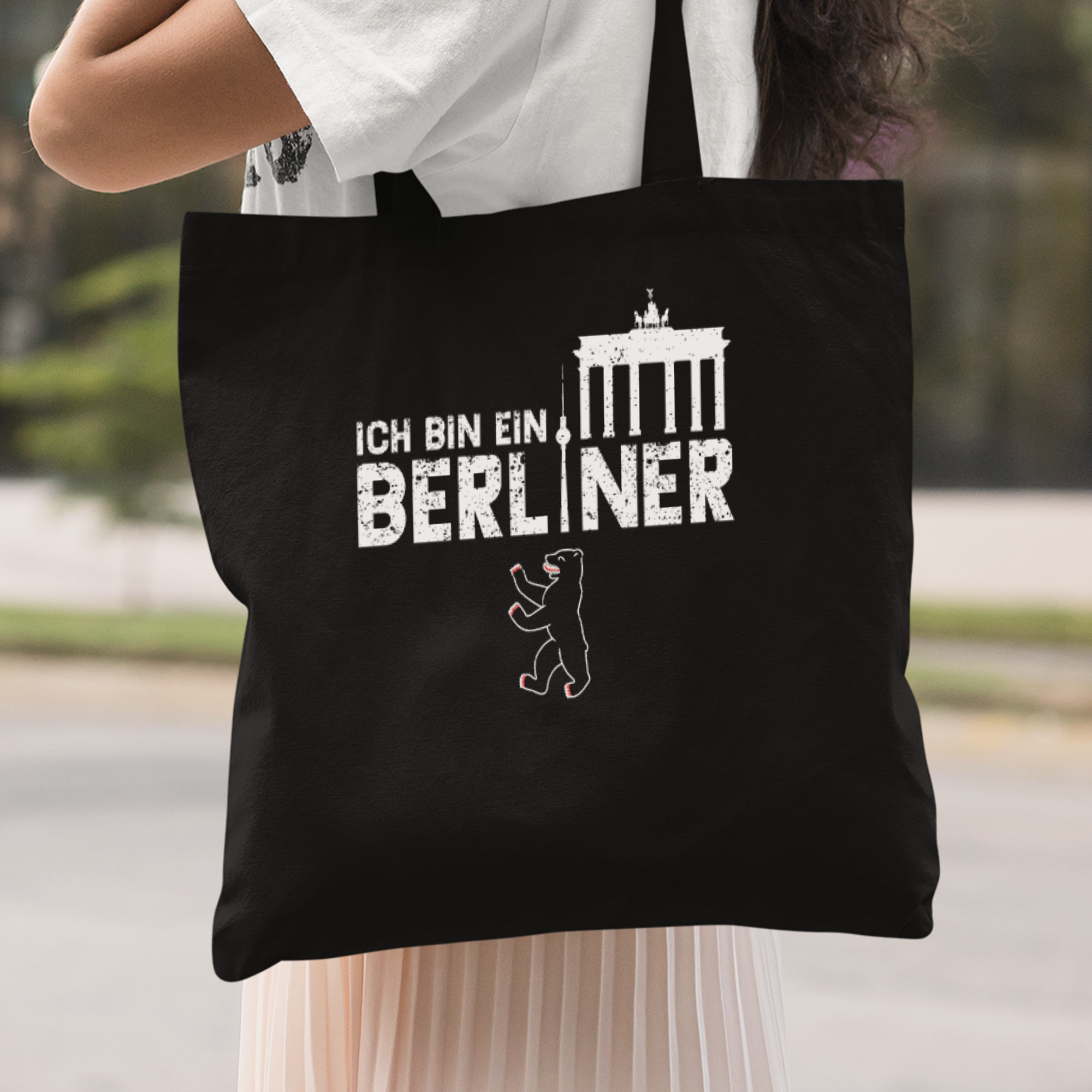 Ich Bin Ein Berliner Stoffbeutel - DESIGNSBYJNK5.COM