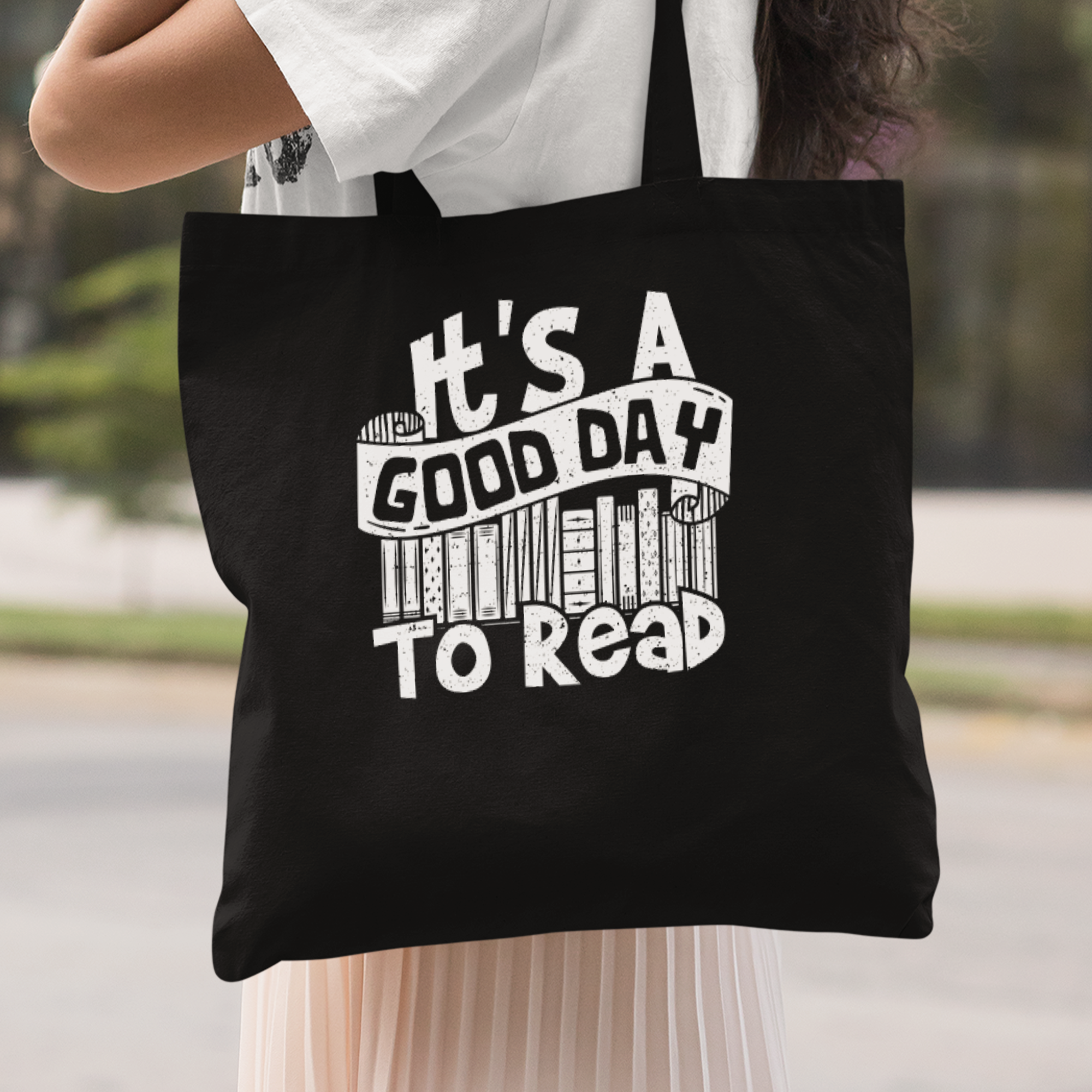 It's A Good Day To Read Stoffbeutel - DESIGNSBYJNK5.COM