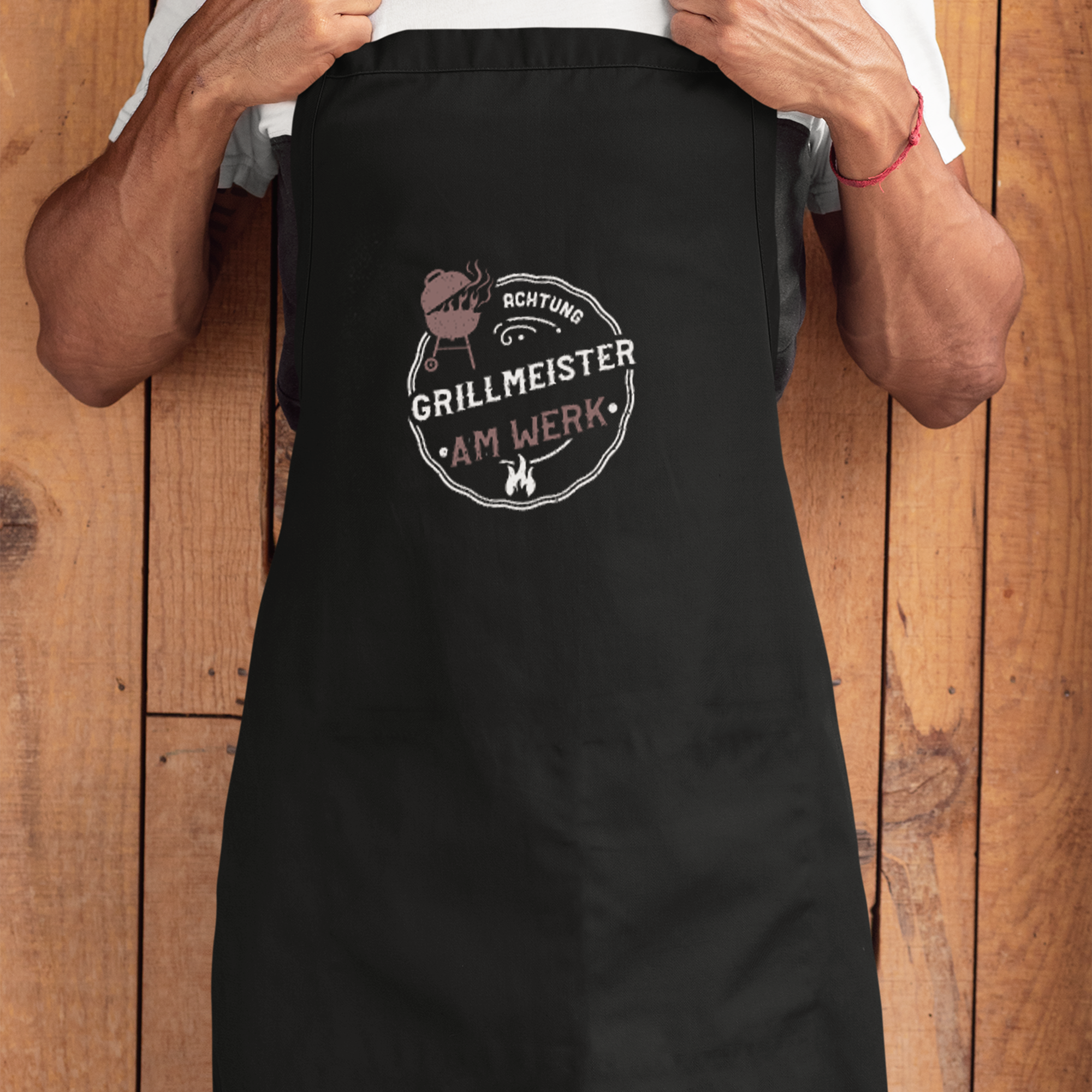 Achtung Grillmeister Am Werk Grillschürze - DESIGNSBYJNK5.COM