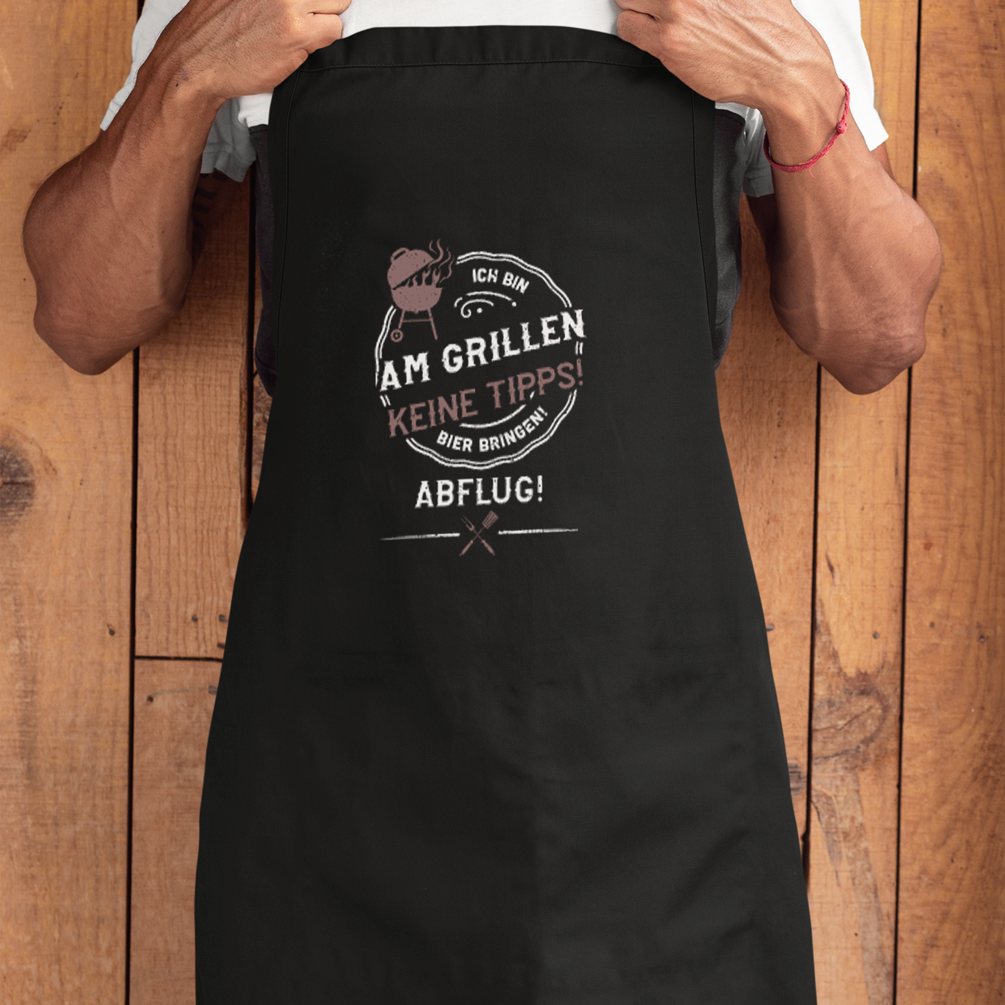 Ich Bin Am Grillen Keine Tipps! Bier Bringen! Abflug! Grillschürze - DESIGNSBYJNK5.COM