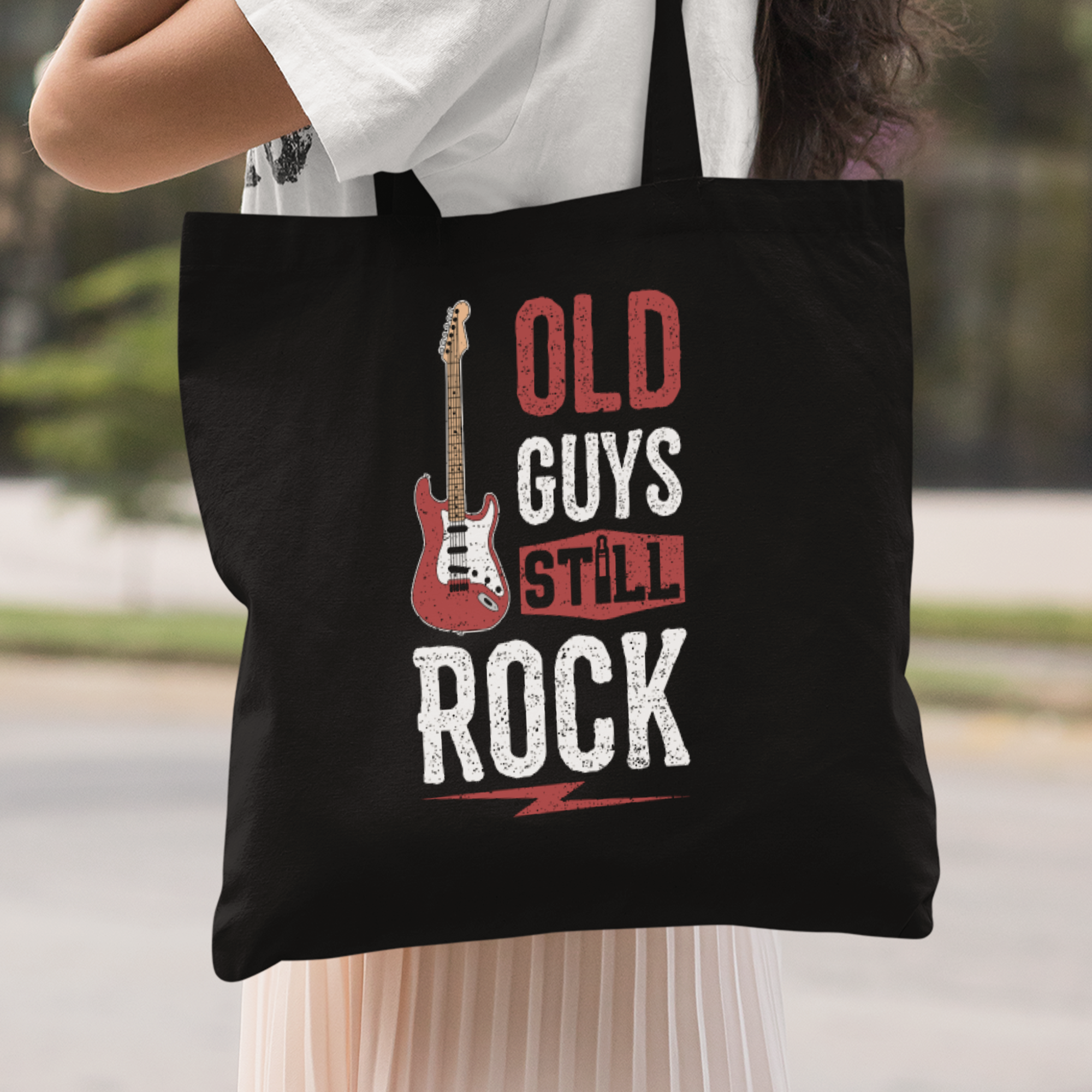 Old Guys Still Rock Stoffbeutel - DESIGNSBYJNK5.COM