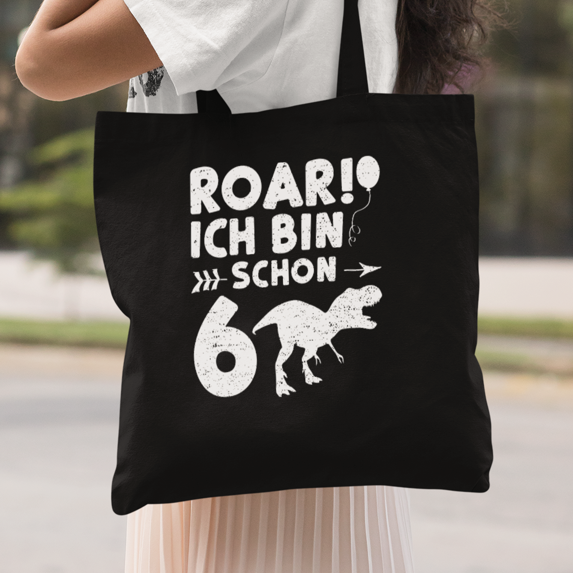 Roar Ich Bin Schon 6 Stoffbeutel - DESIGNSBYJNK5.COM