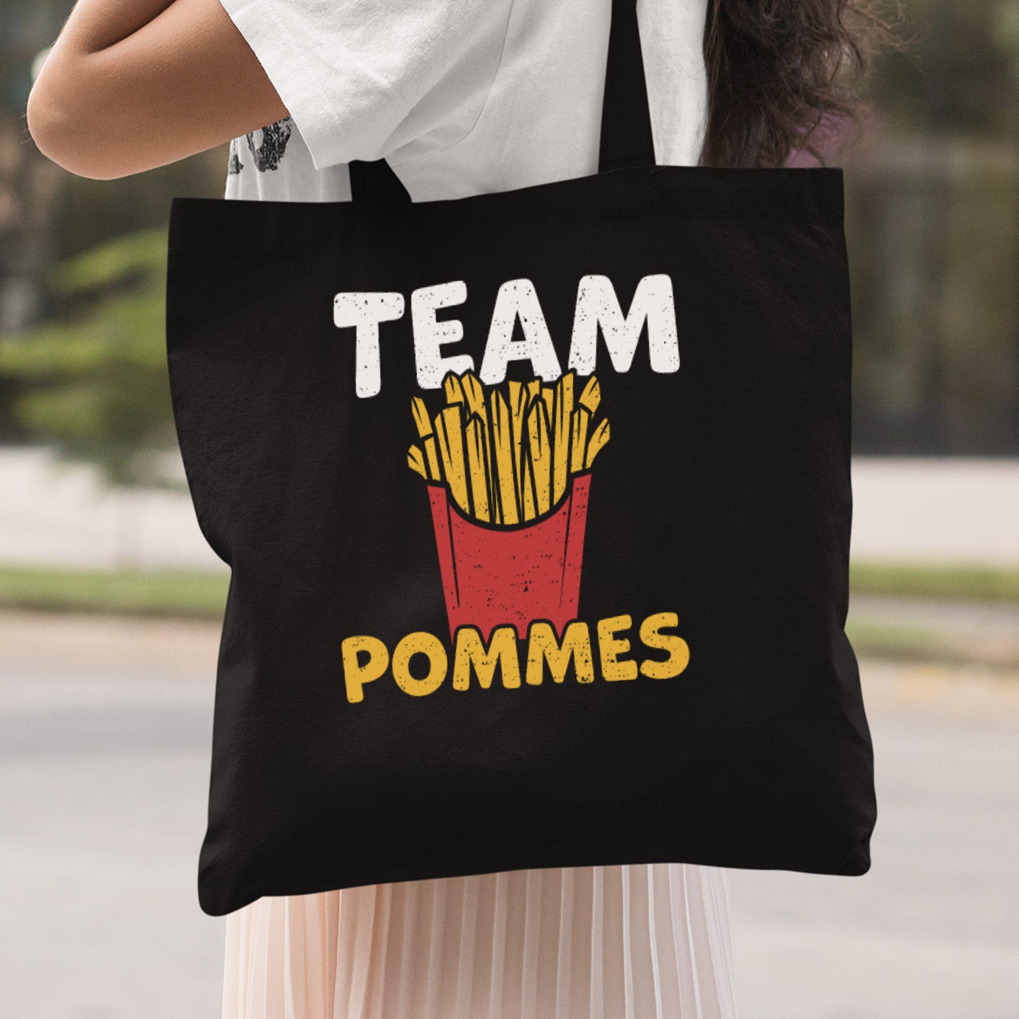 Team Pommes Stoffbeutel - DESIGNSBYJNK5.COM