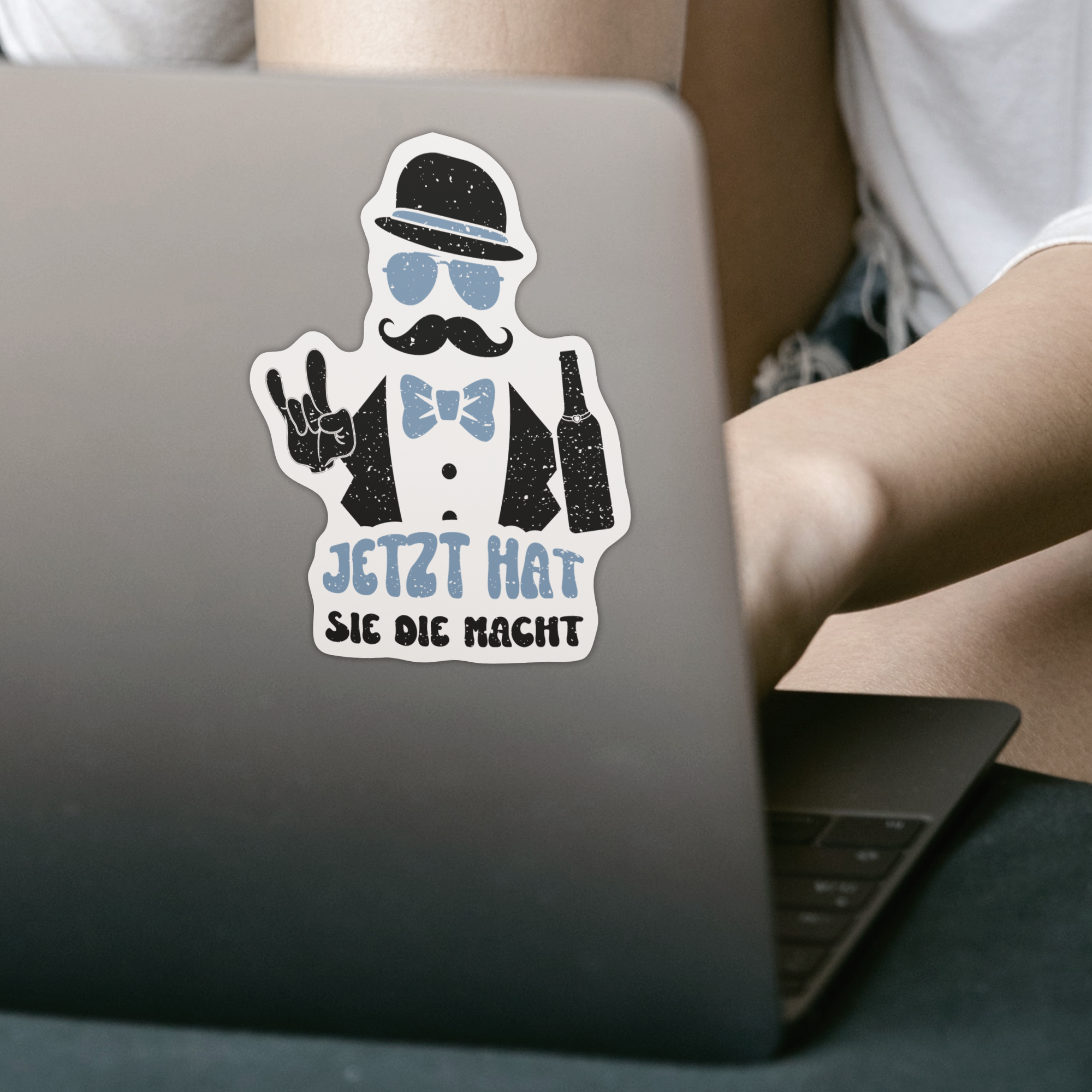 Jetzt Hat Sie Die Macht Sticker - DESIGNSBYJNK5.COM