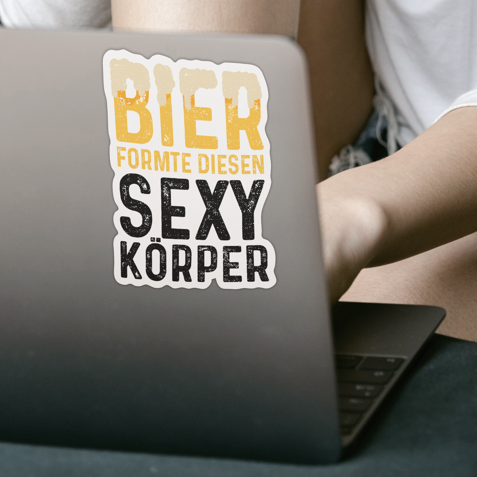 Bier Formte Diesen Sexy Körper Sticker - DESIGNSBYJNK5.COM