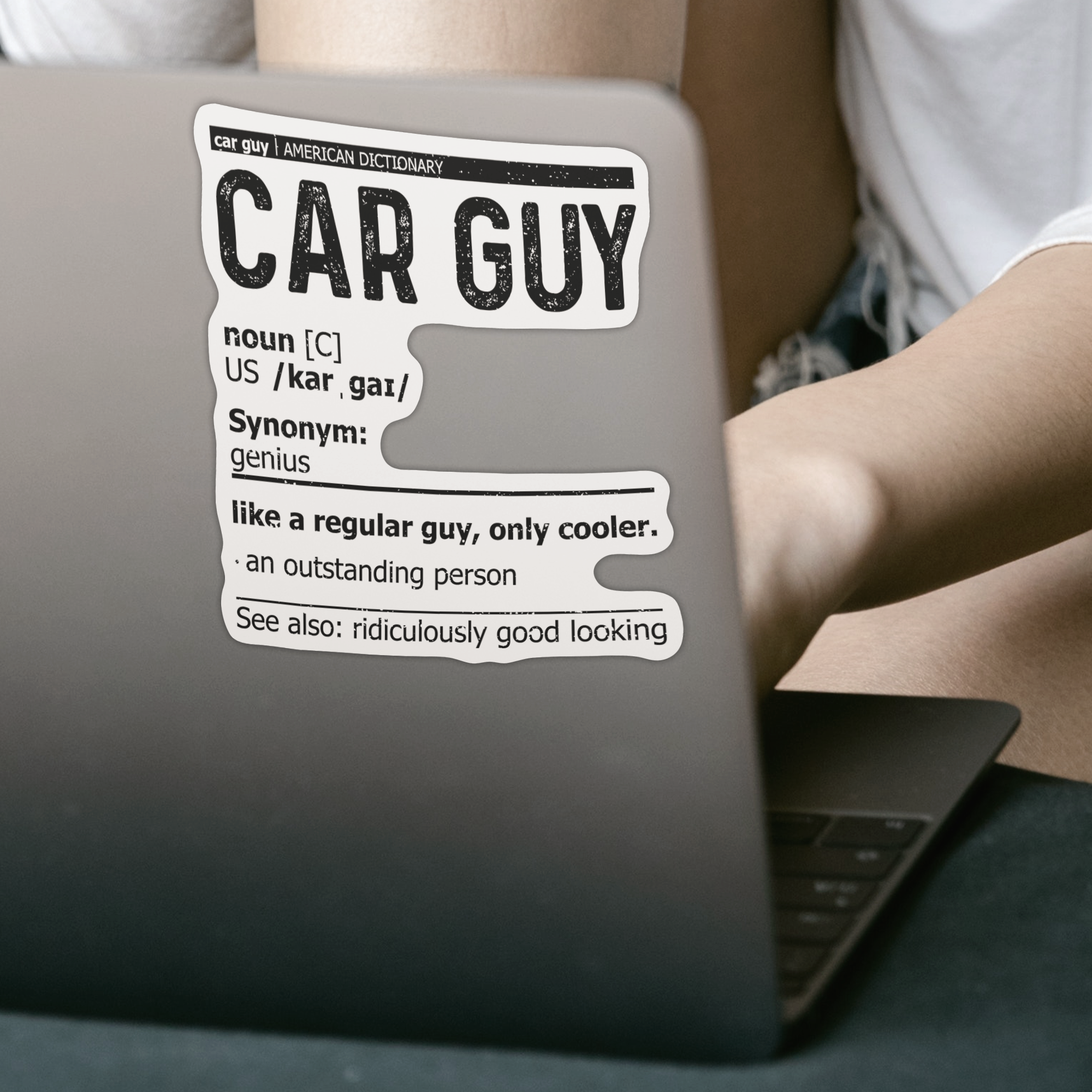 Car Guy Definition Sticker - DESIGNSBYJNK5.COM