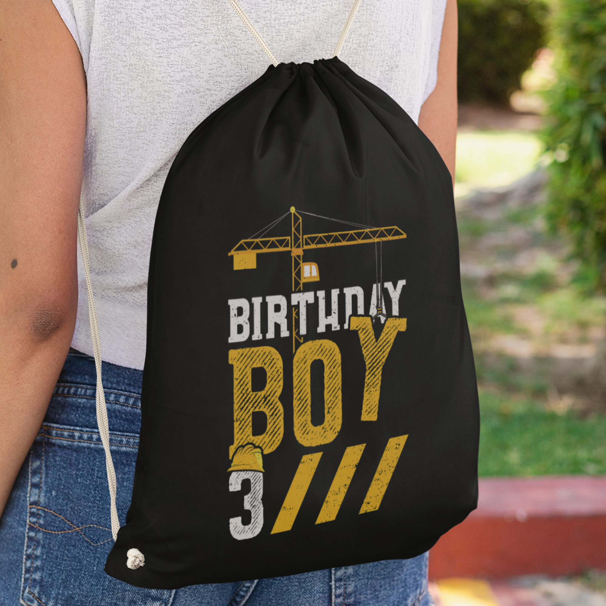 Birthday Boy 3 Turnbeutel - DESIGNSBYJNK5.COM