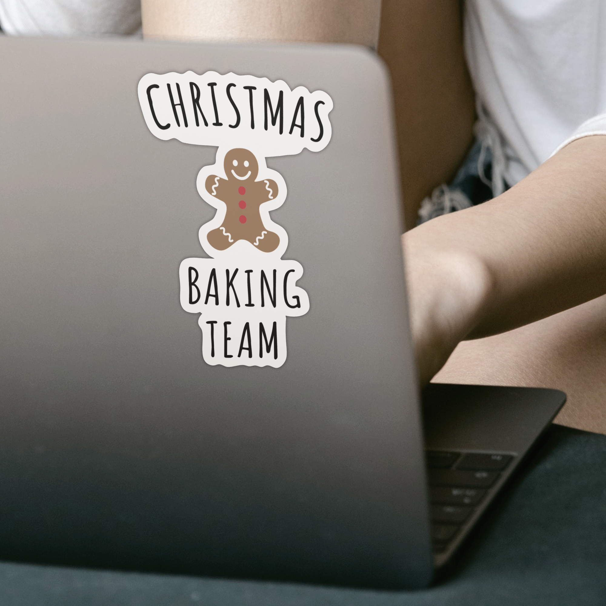 Christmas Baking Team Sticker - DESIGNSBYJNK5.COM