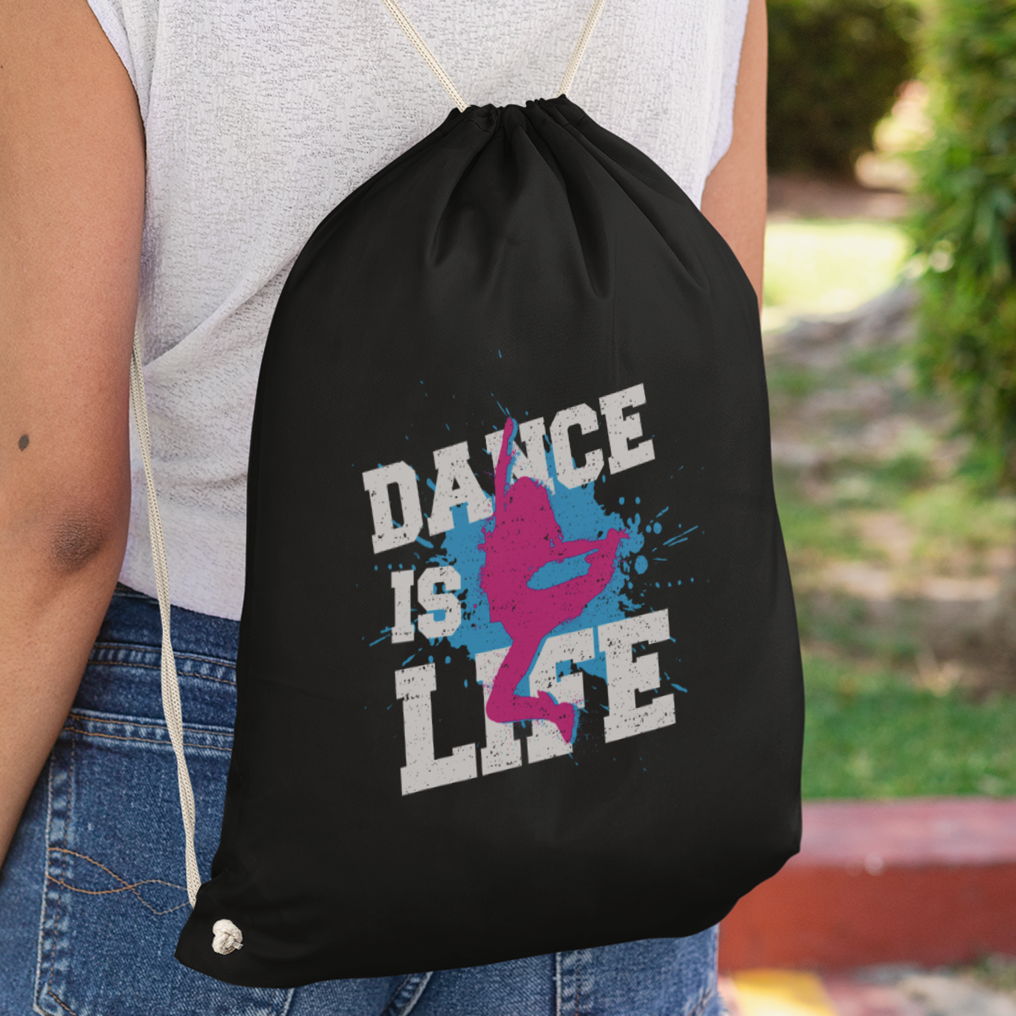 Dance Is Life Turnbeutel - DESIGNSBYJNK5.COM