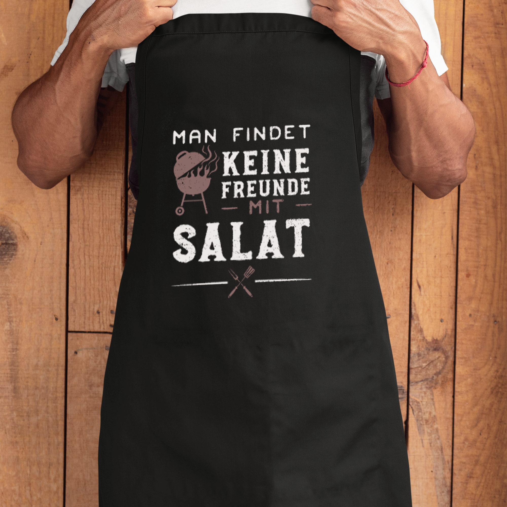 Man Findet Keine Freunde Mit Salat Grillschürze - DESIGNSBYJNK5.COM