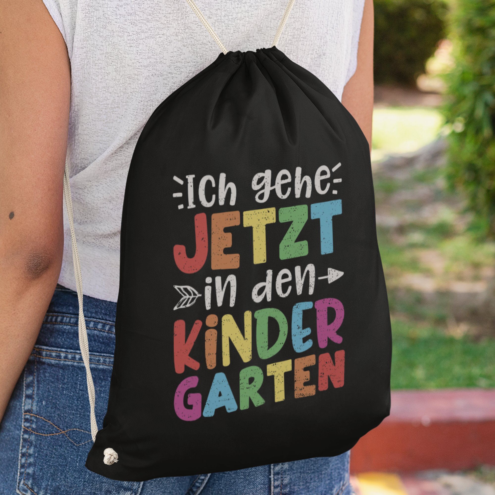 Ich Gehe Jetzt In Den Kindergarten Turnbeutel - DESIGNSBYJNK5.COM