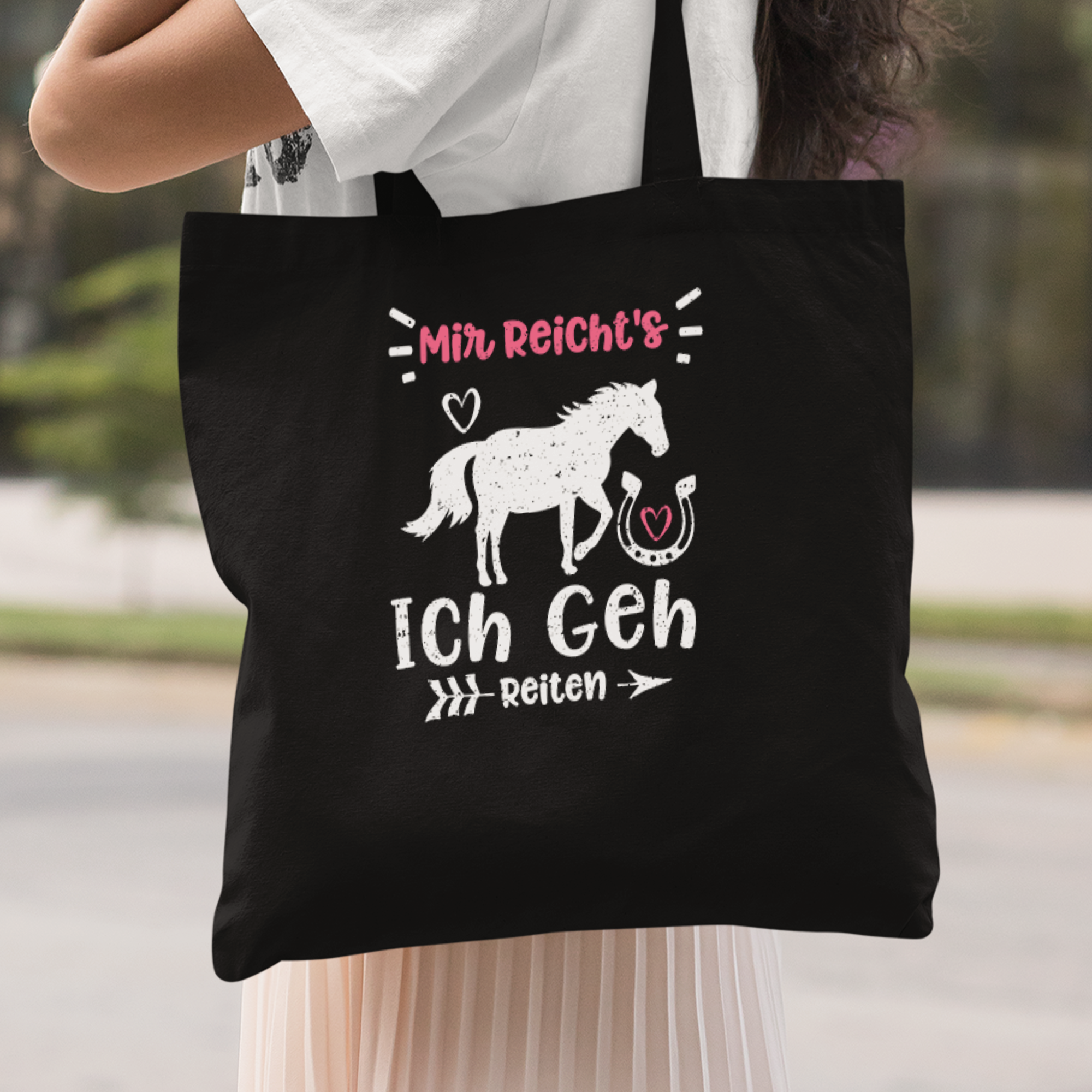 Mir Reicht's Ich Geh Reiten Stoffbeutel - DESIGNSBYJNK5.COM